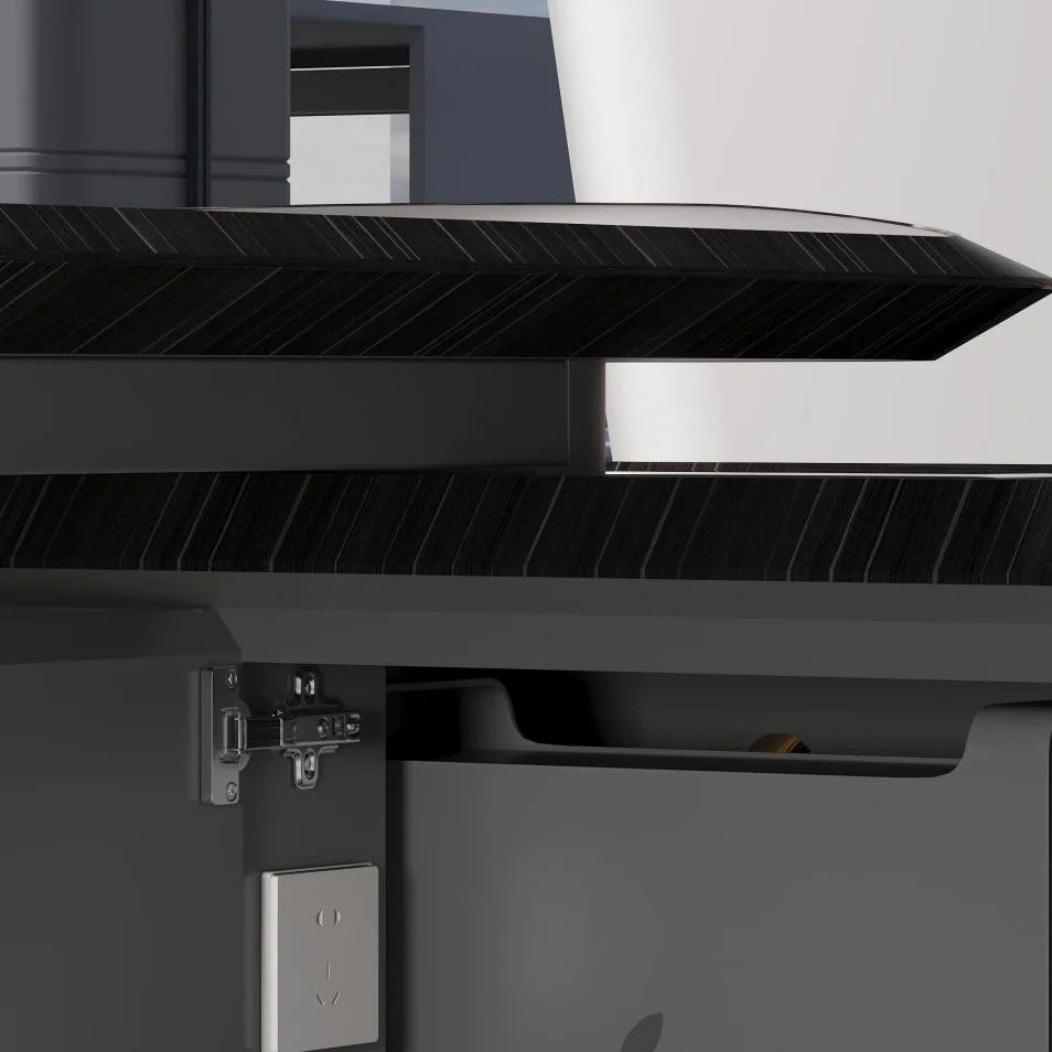 Echelon · Luxury L-Shaped Executive Desk