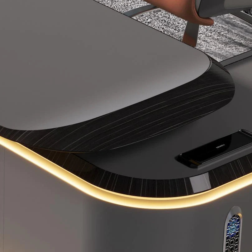 Echelon · Luxury L-Shaped Executive Desk