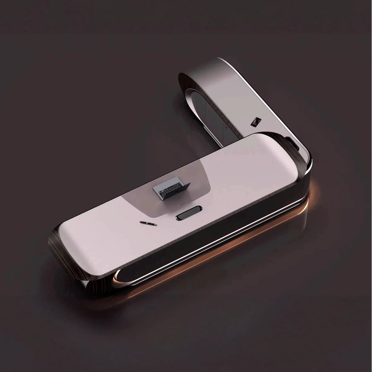 Echelon · Luxury L-Shaped Executive Desk