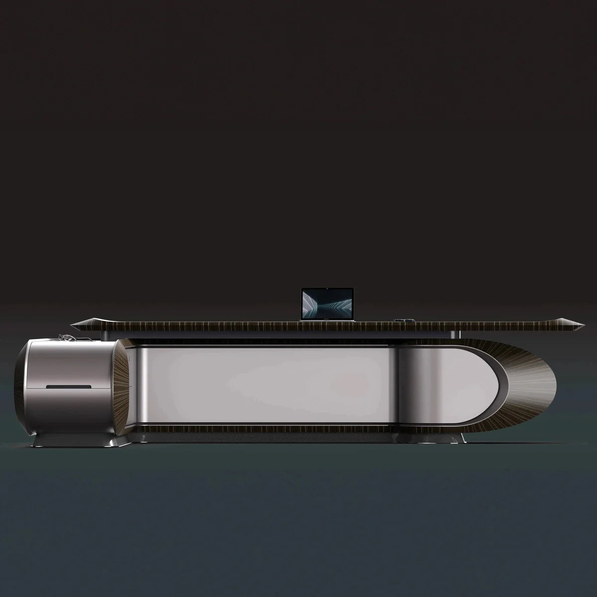 Echelon · Luxury L-Shaped Executive Desk