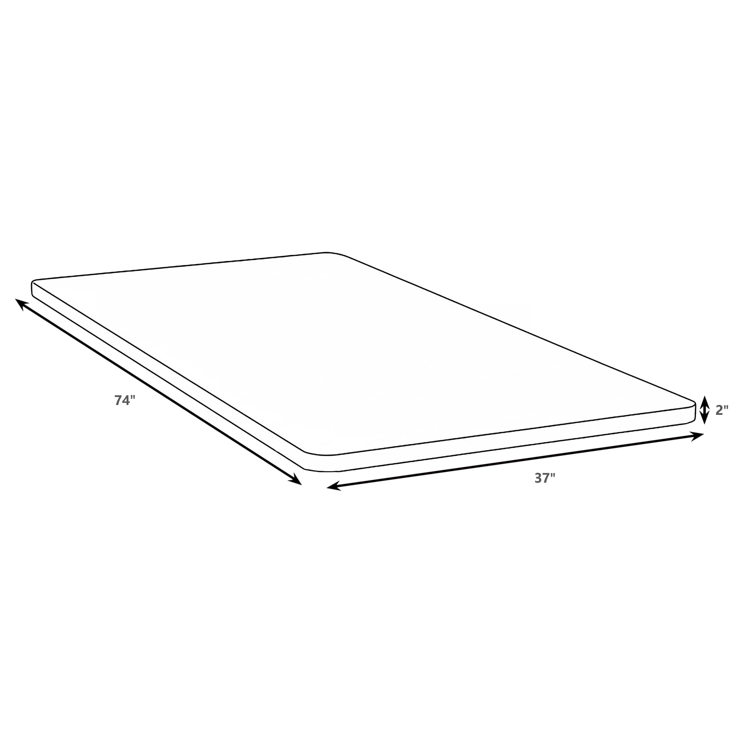 Eckard Twin Bunkie Board Foundation