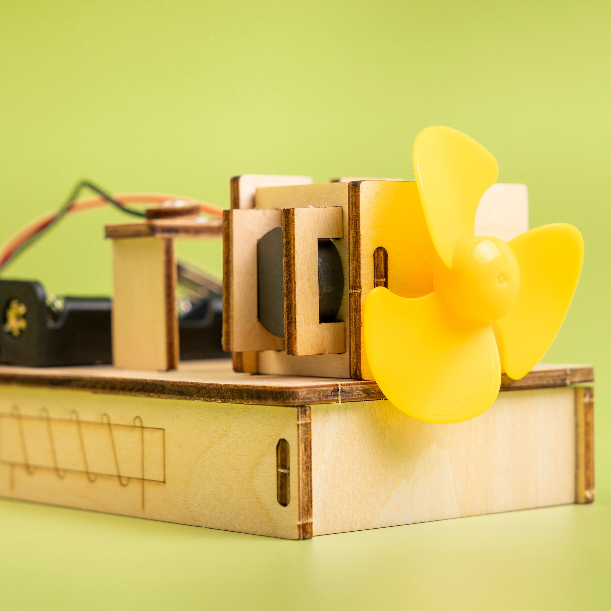Electric Motor DIY Kit, Educational STEM Toy