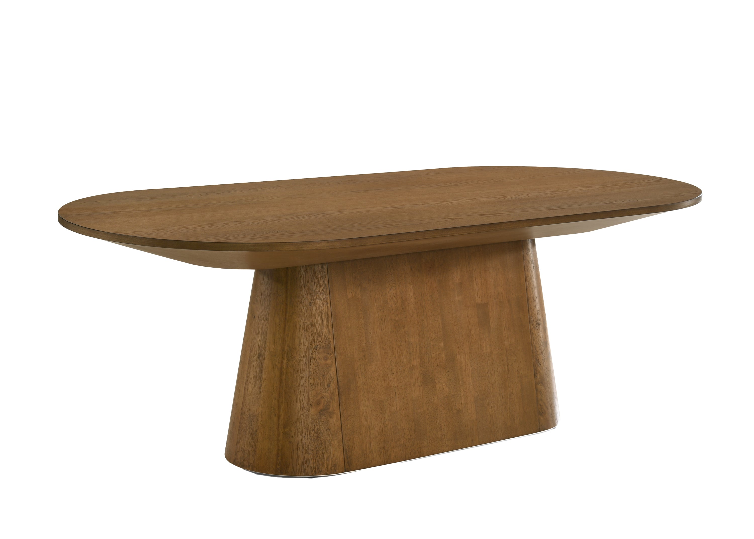 Elegant Dining Table Set for 8 with Walnut Wood Finish