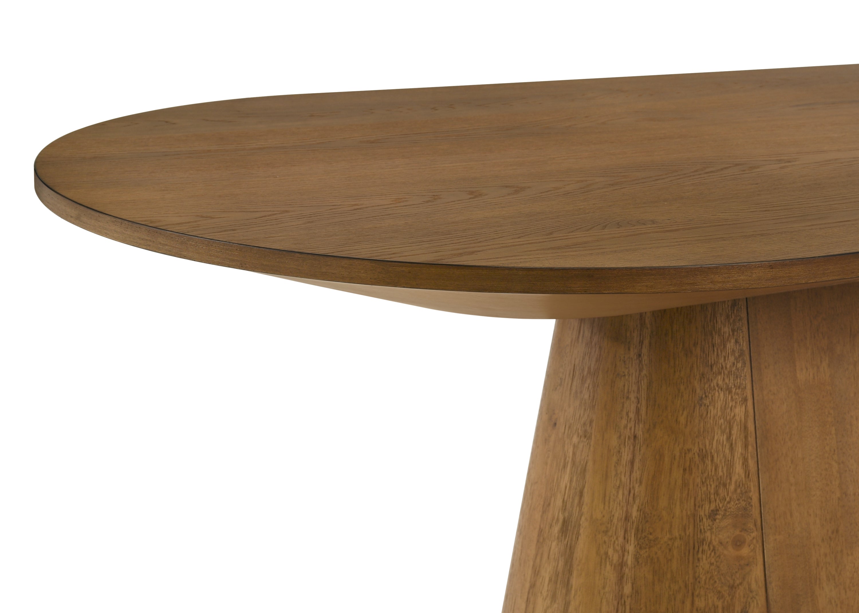 Elegant Dining Table Set for 8 with Walnut Wood Finish