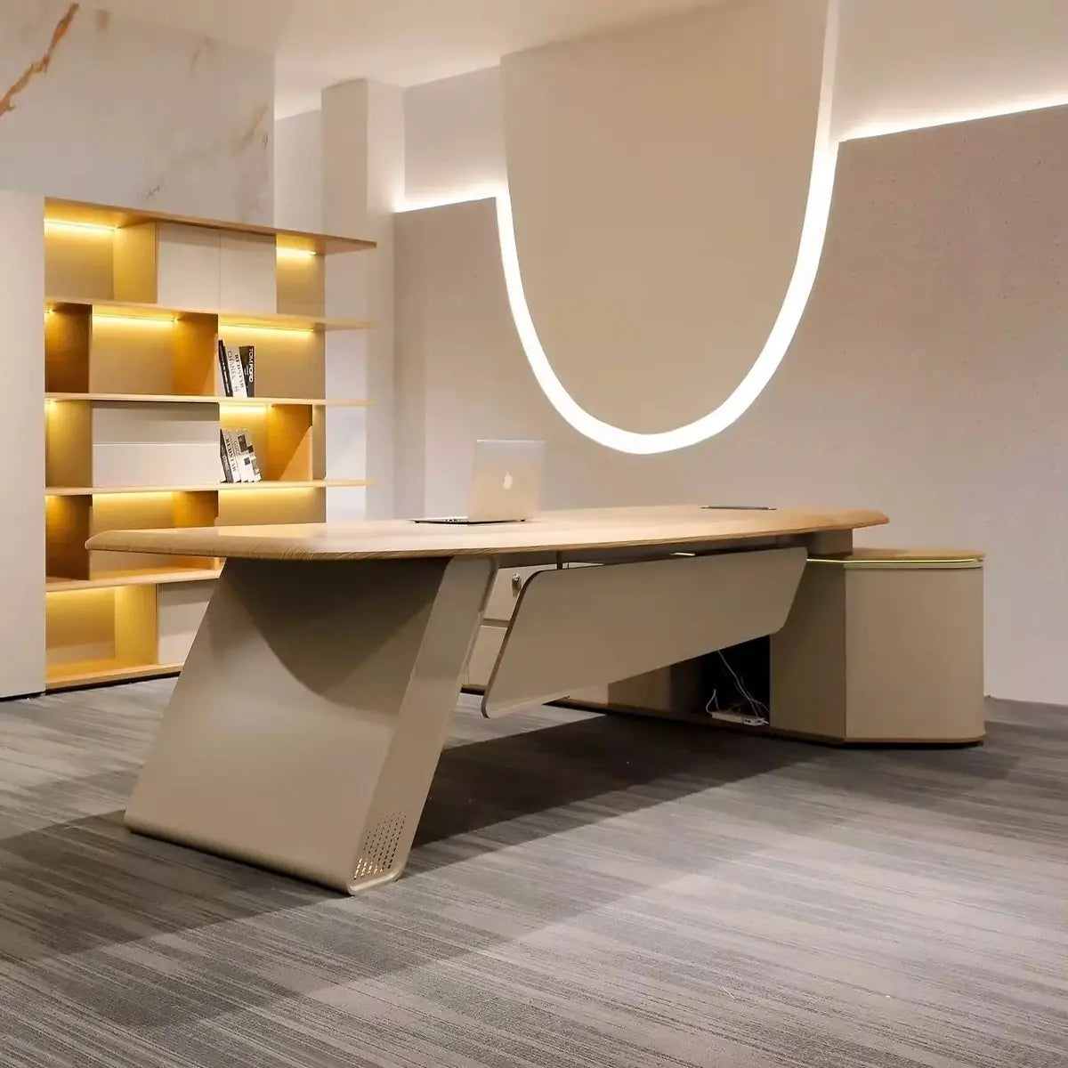 Ellis · Modern Executive L-Shaped Desk