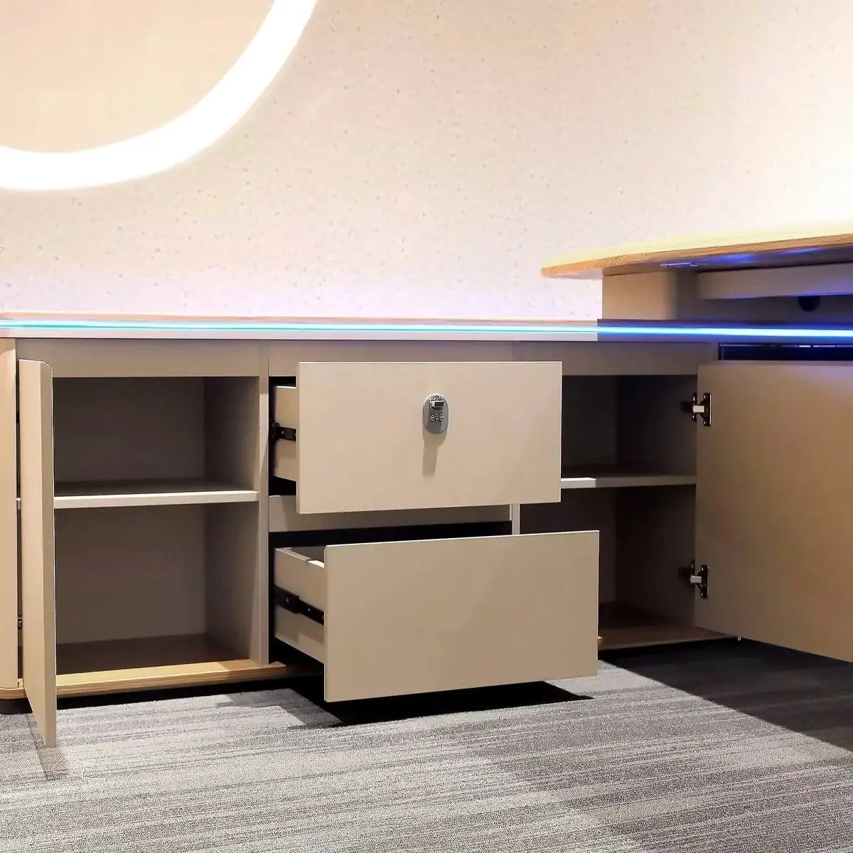 Ellis · Modern Executive L-Shaped Desk