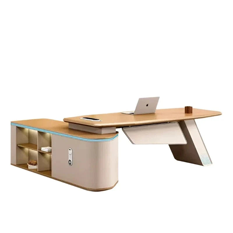 Ellis · Modern Executive L-Shaped Desk