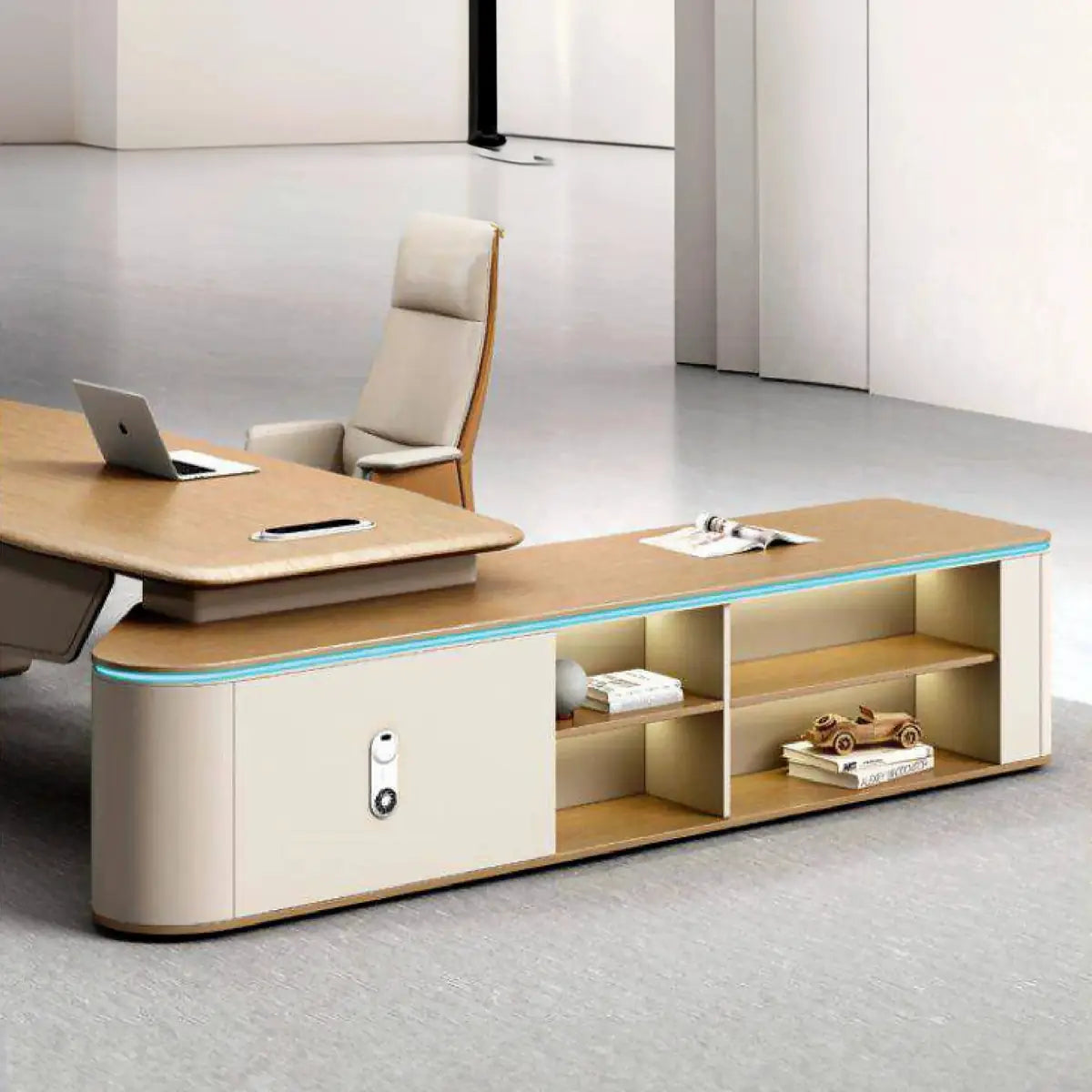 Ellis · Modern Executive L-Shaped Desk