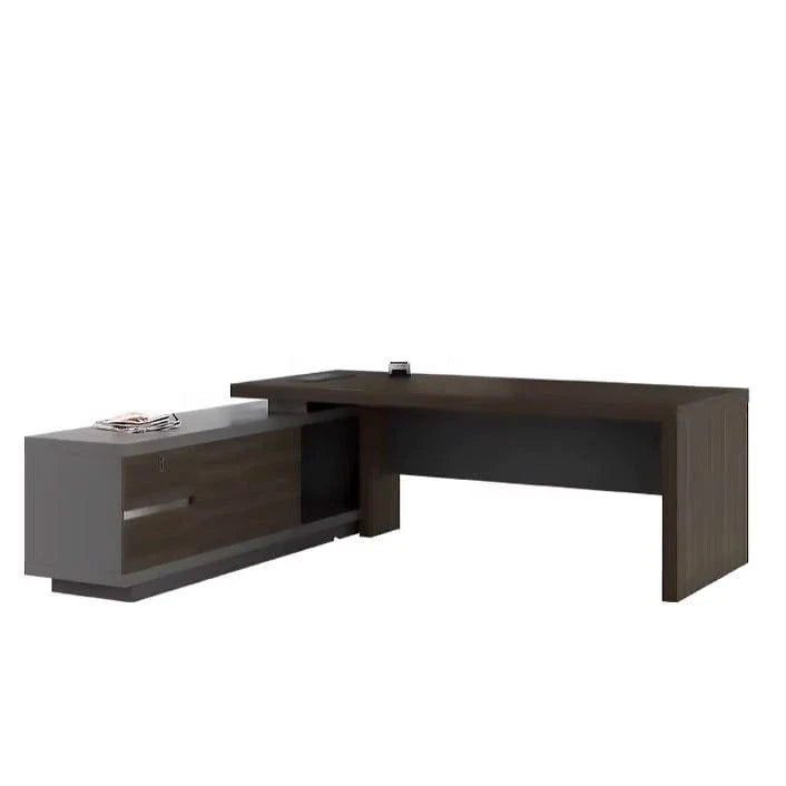 Elmore · Modern L-Shaped Executive Desk