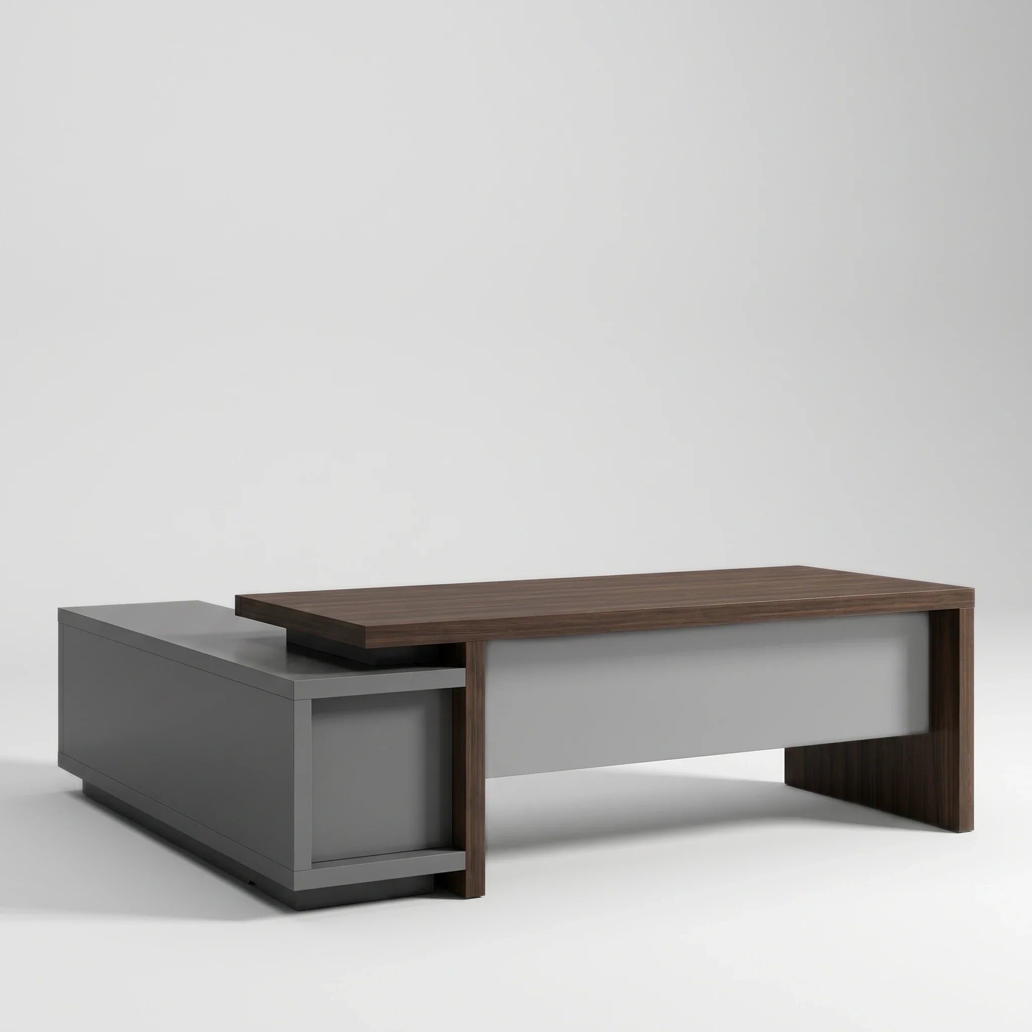 Elmore · Modern L-Shaped Executive Desk