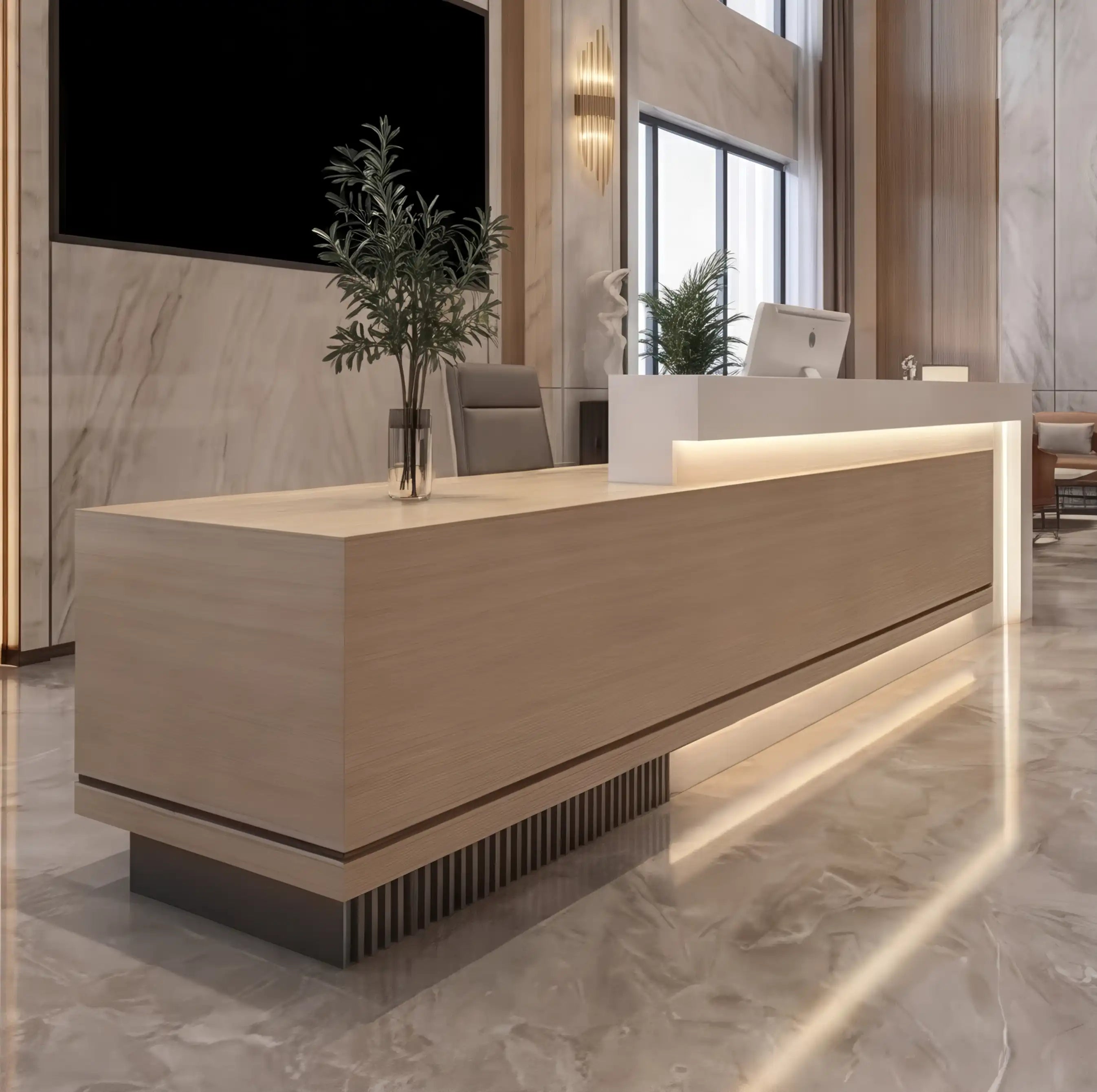 Elyra · Front Reception Desk