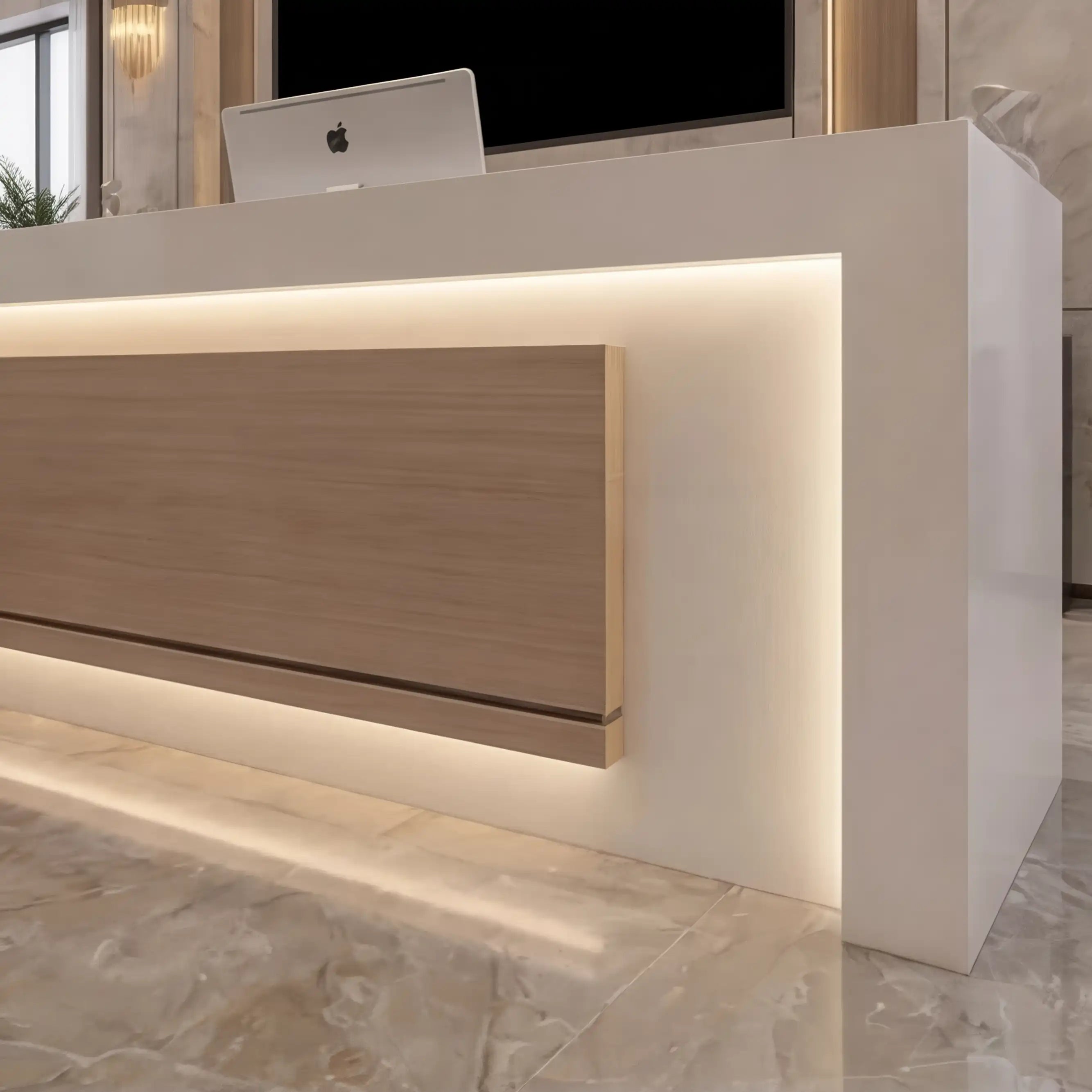 Elyra · Front Reception Desk