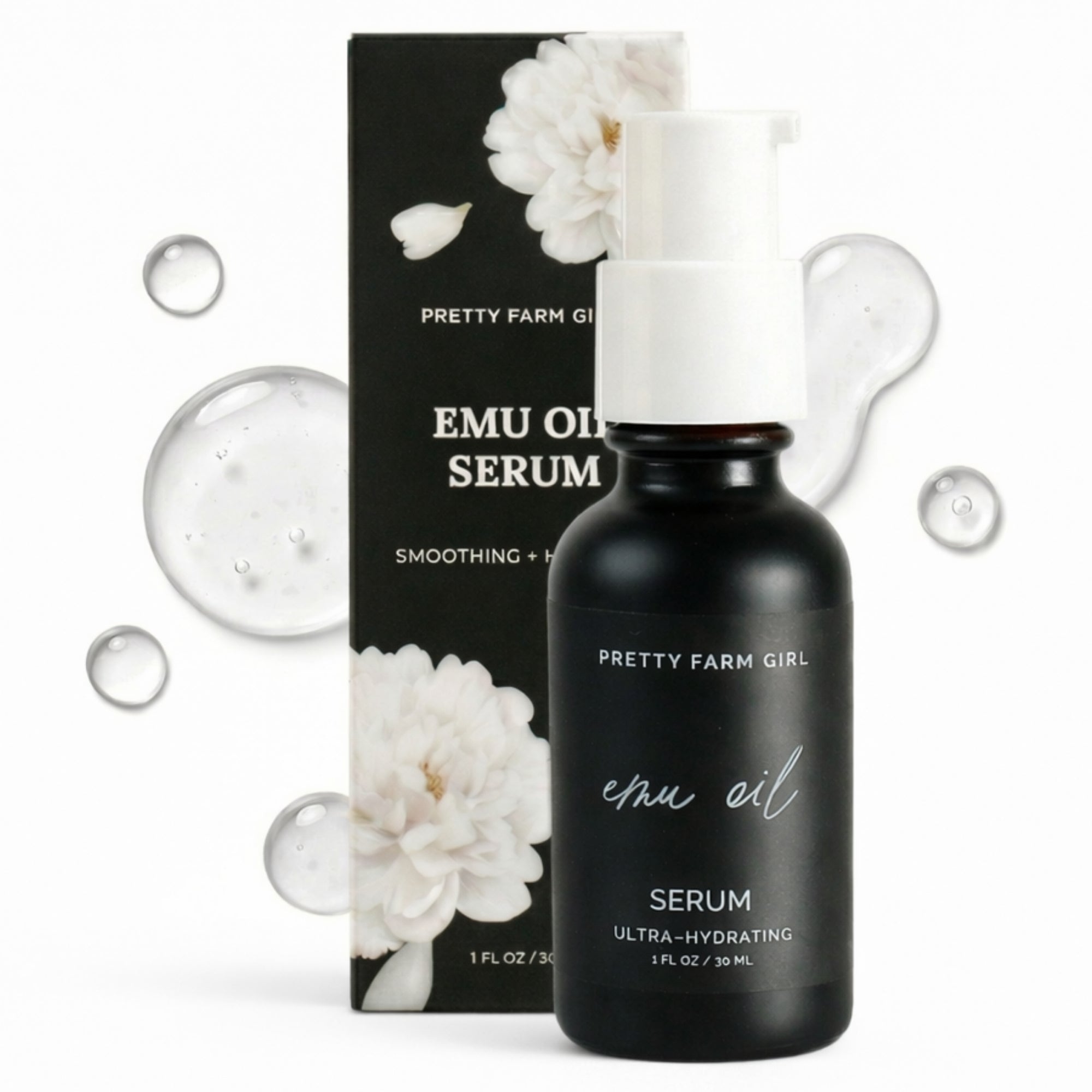 Emu Oil Serum Lightweight Fragrance Free for Sensitive Skin