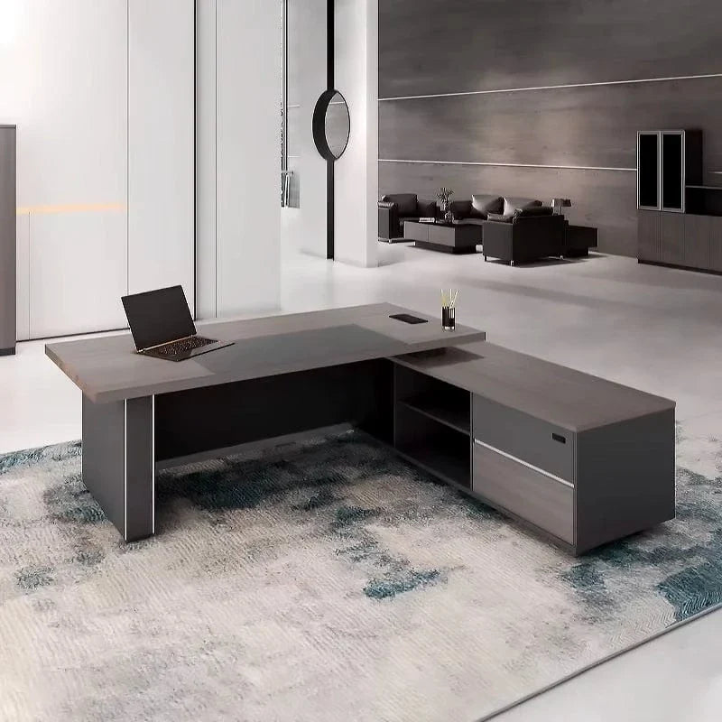 Engel · Modern L-Shaped Executive Desk