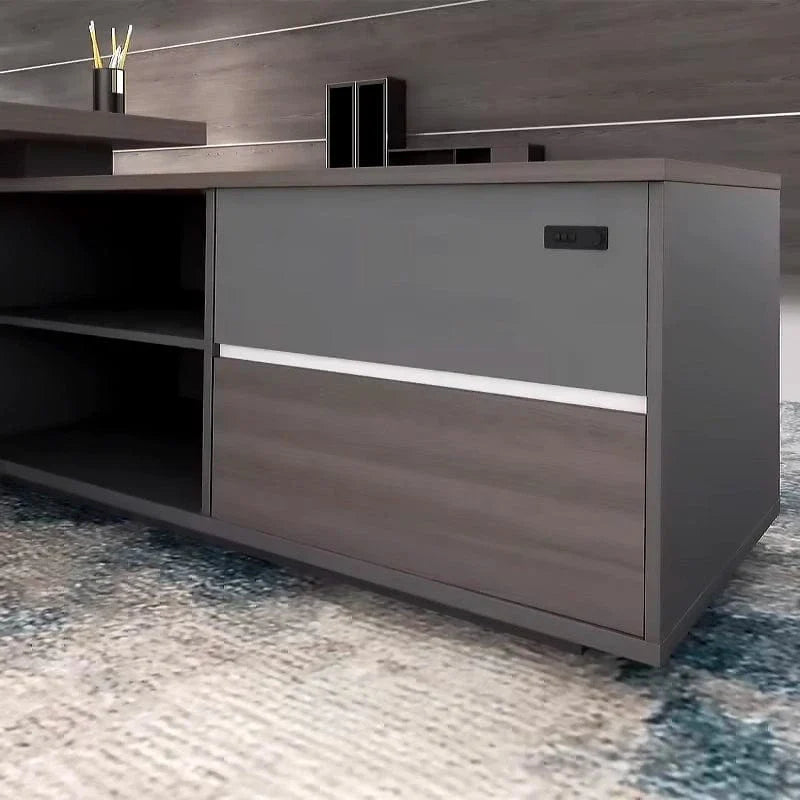 Engel · Modern L-Shaped Executive Desk