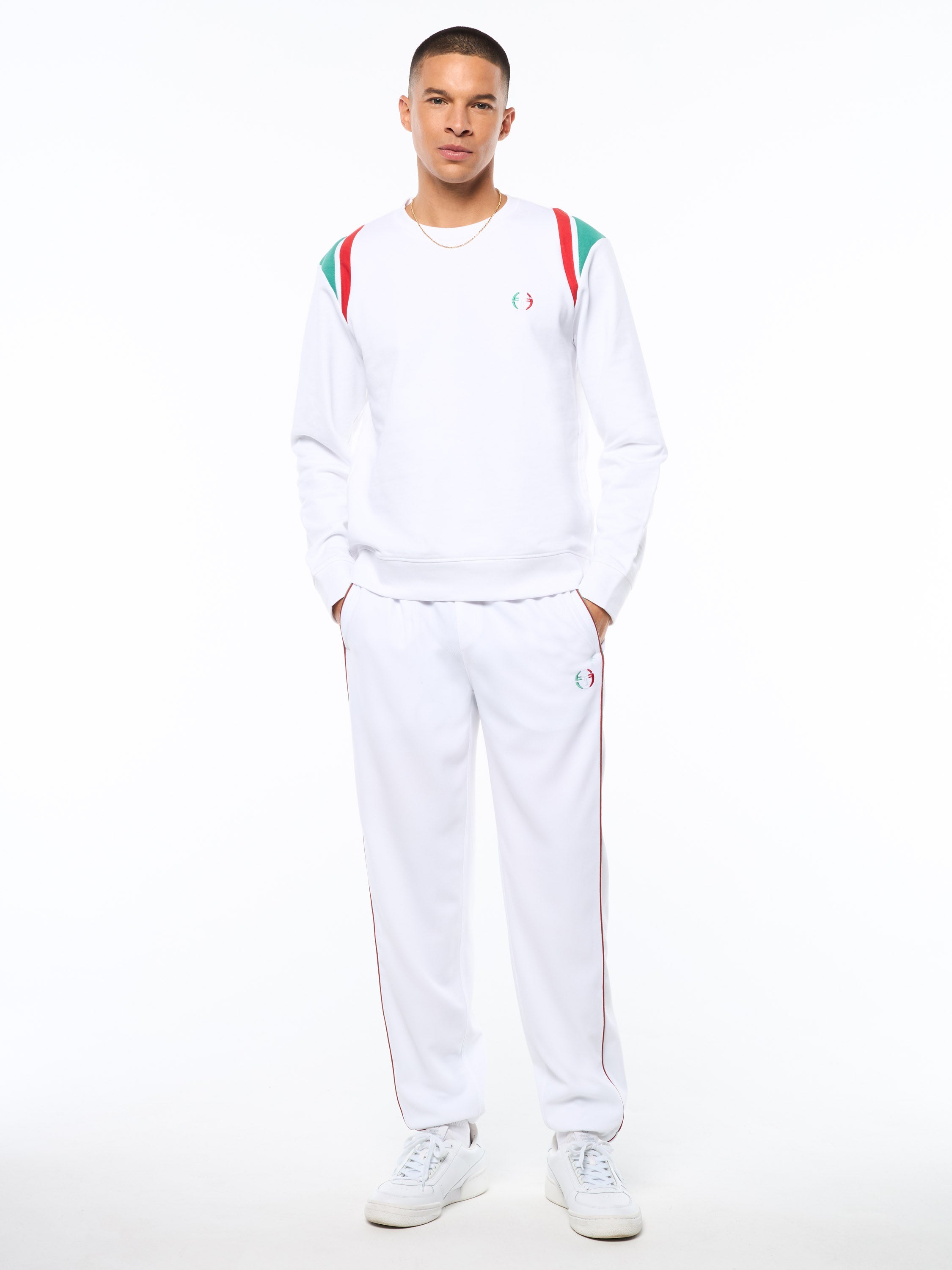 Eredita Crewneck-Brilliant White
