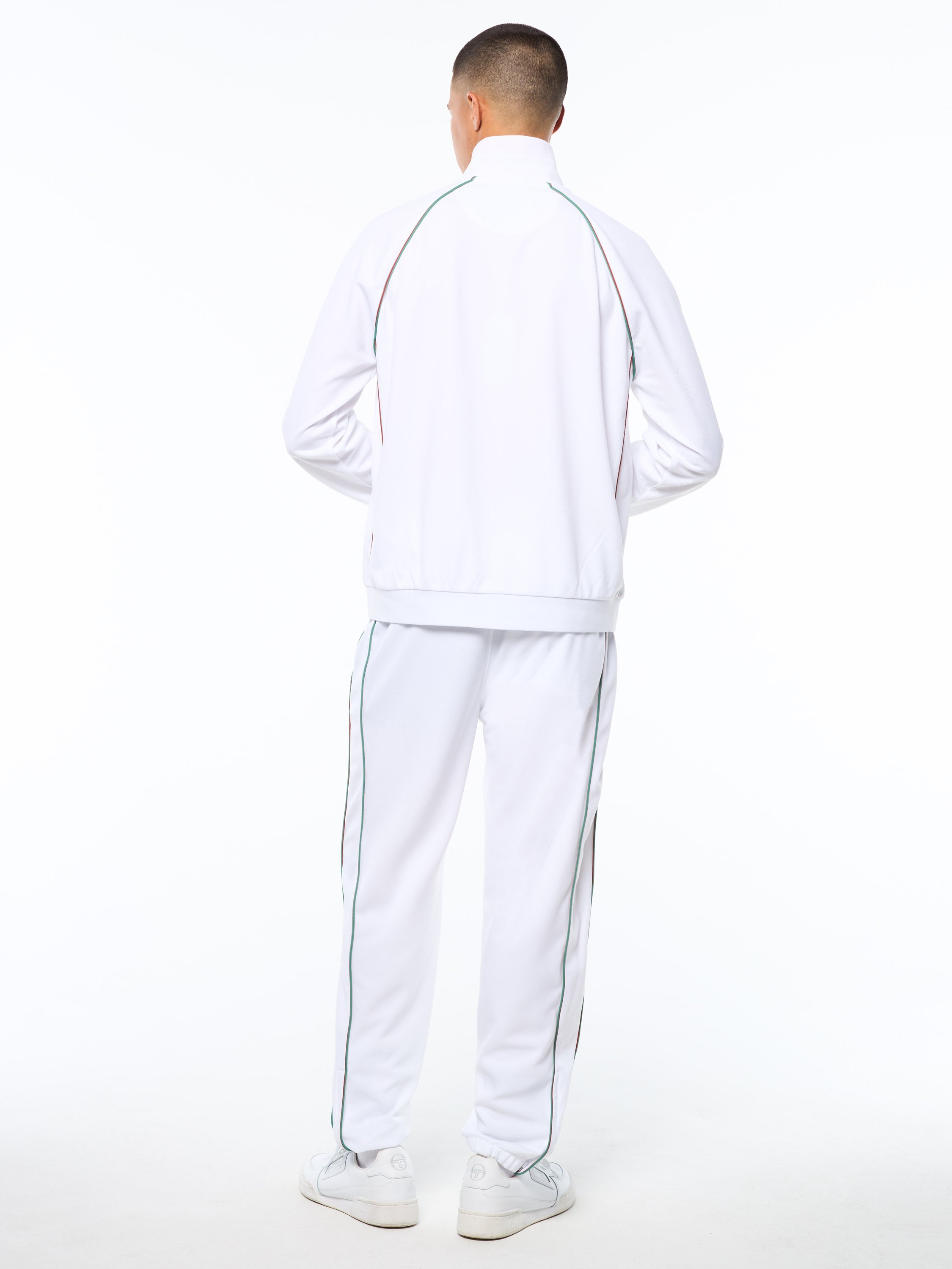 Eredita Track Jacket-Brilliant White