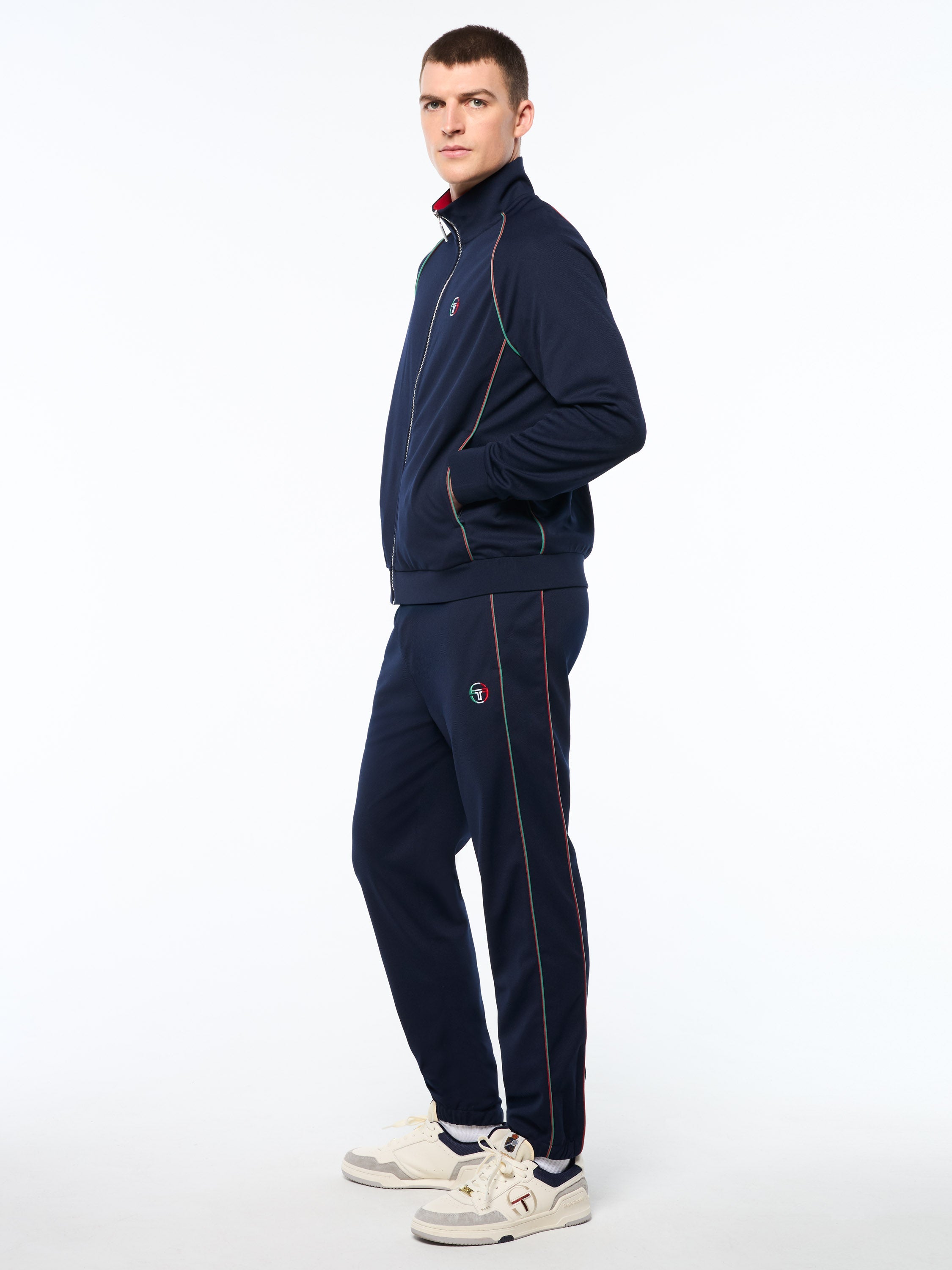Eredita Track Jacket-Maritime Blue