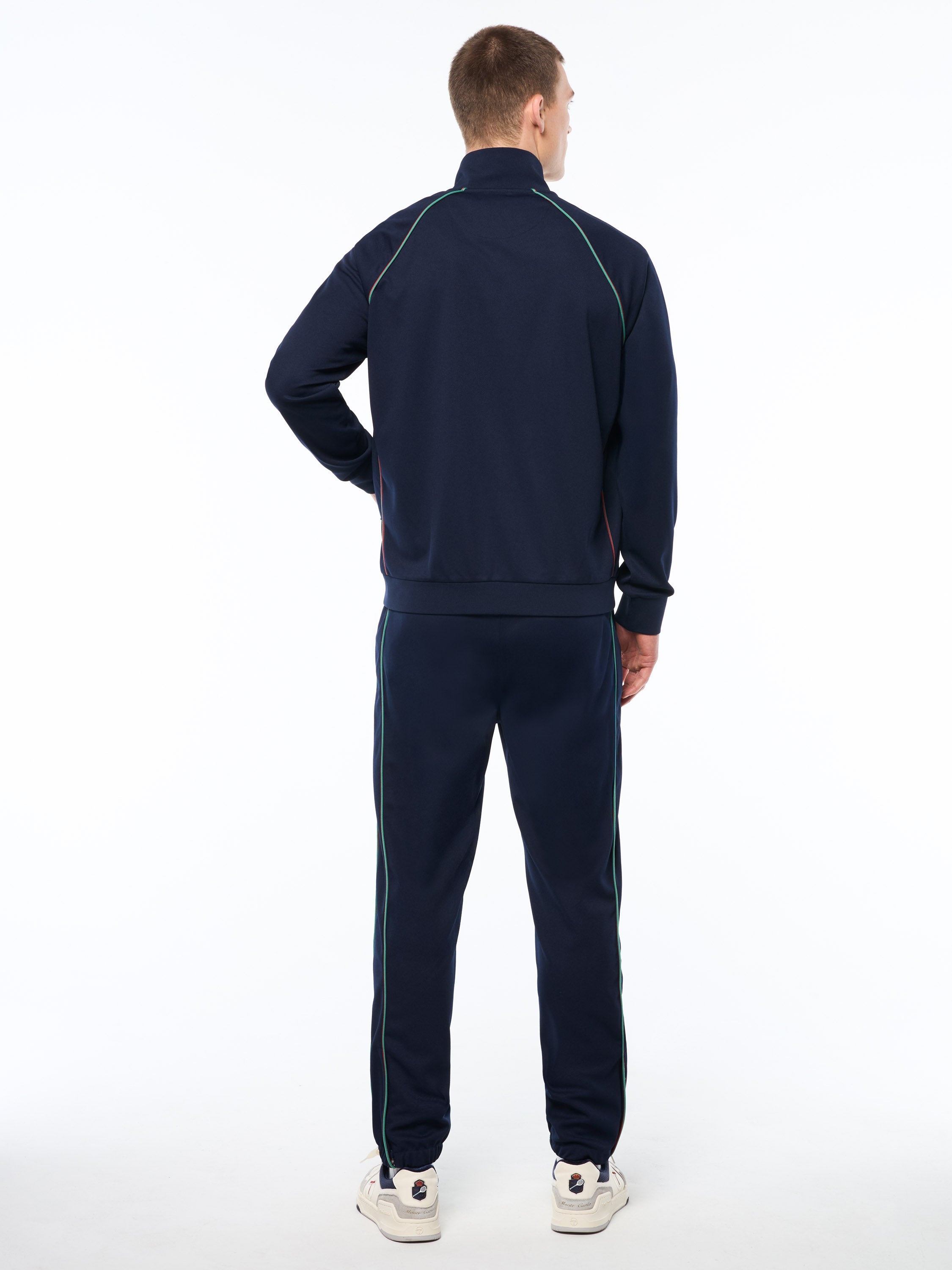 Eredita Track Jacket-Maritime Blue