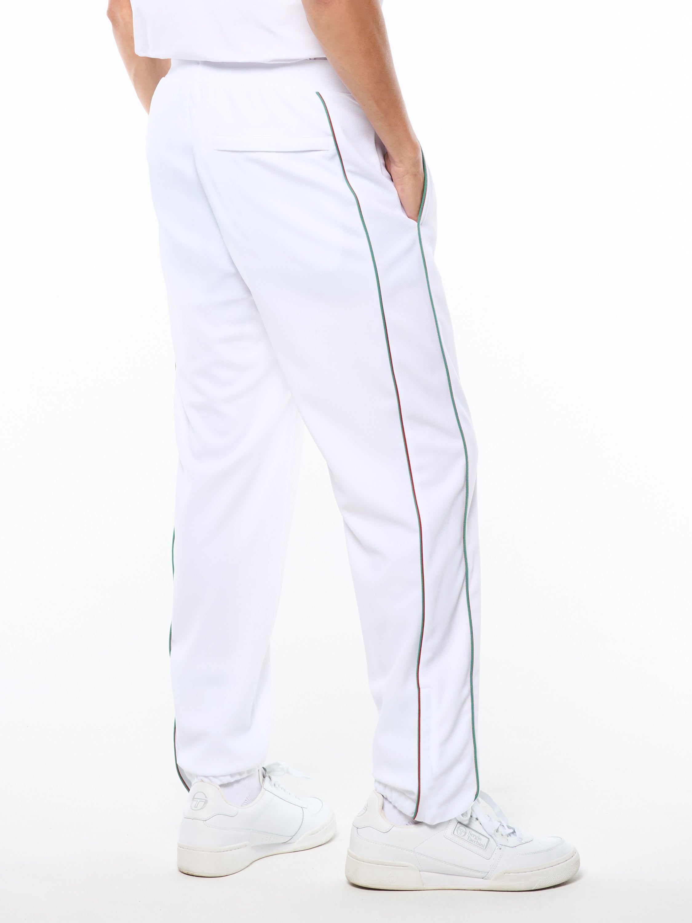 Eredita Track Pant-Brilliant White