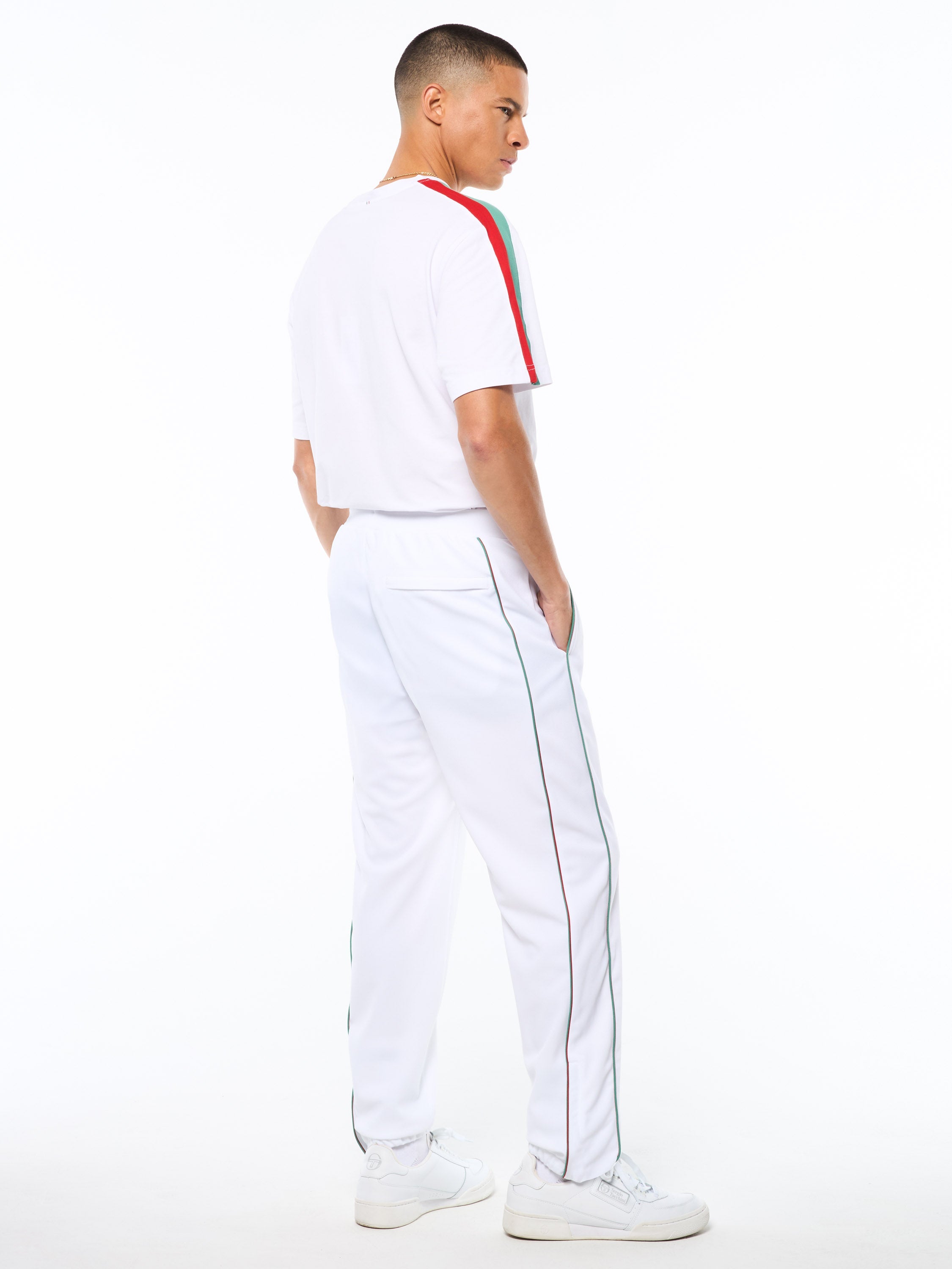 Eredita Track Pant-Brilliant White
