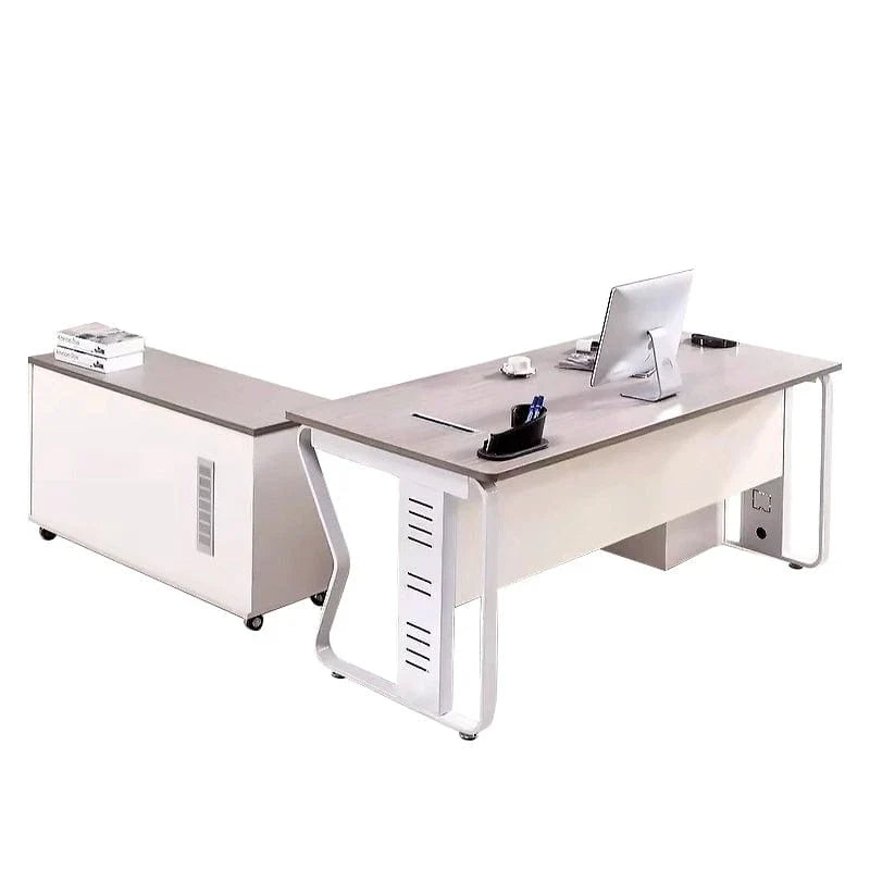Eszti · Executive Desk w/ Mobile Storage