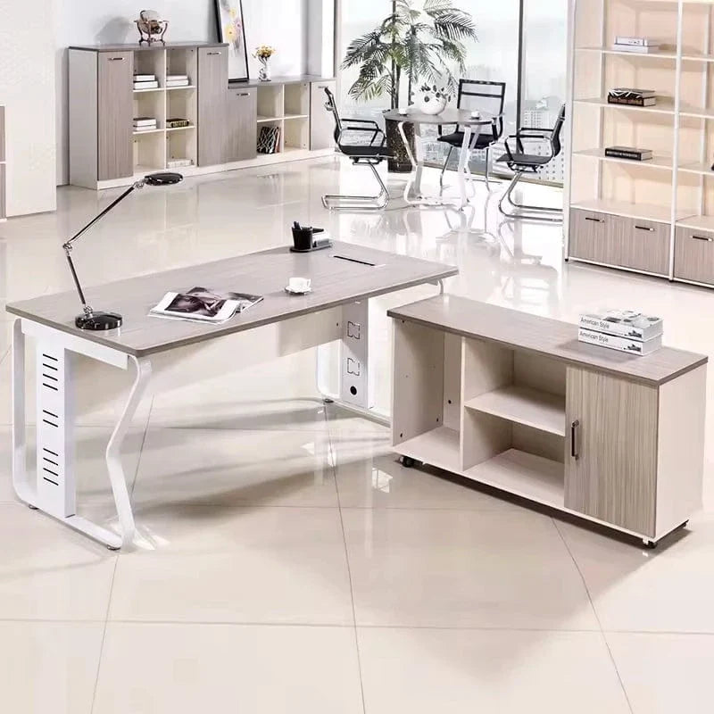 Eszti · Executive Desk w/ Mobile Storage