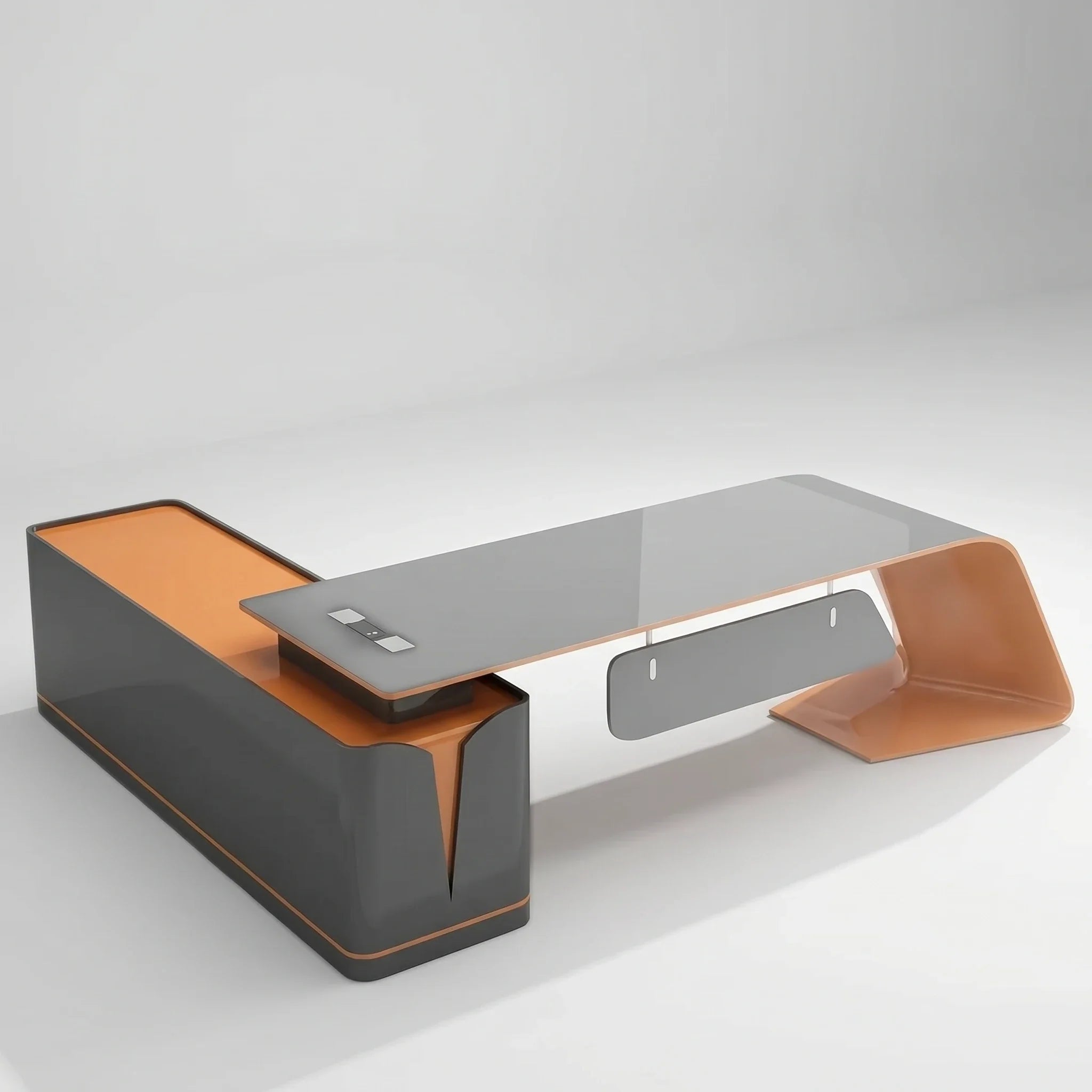 Euler · Modern L-Shaped Executive Desk