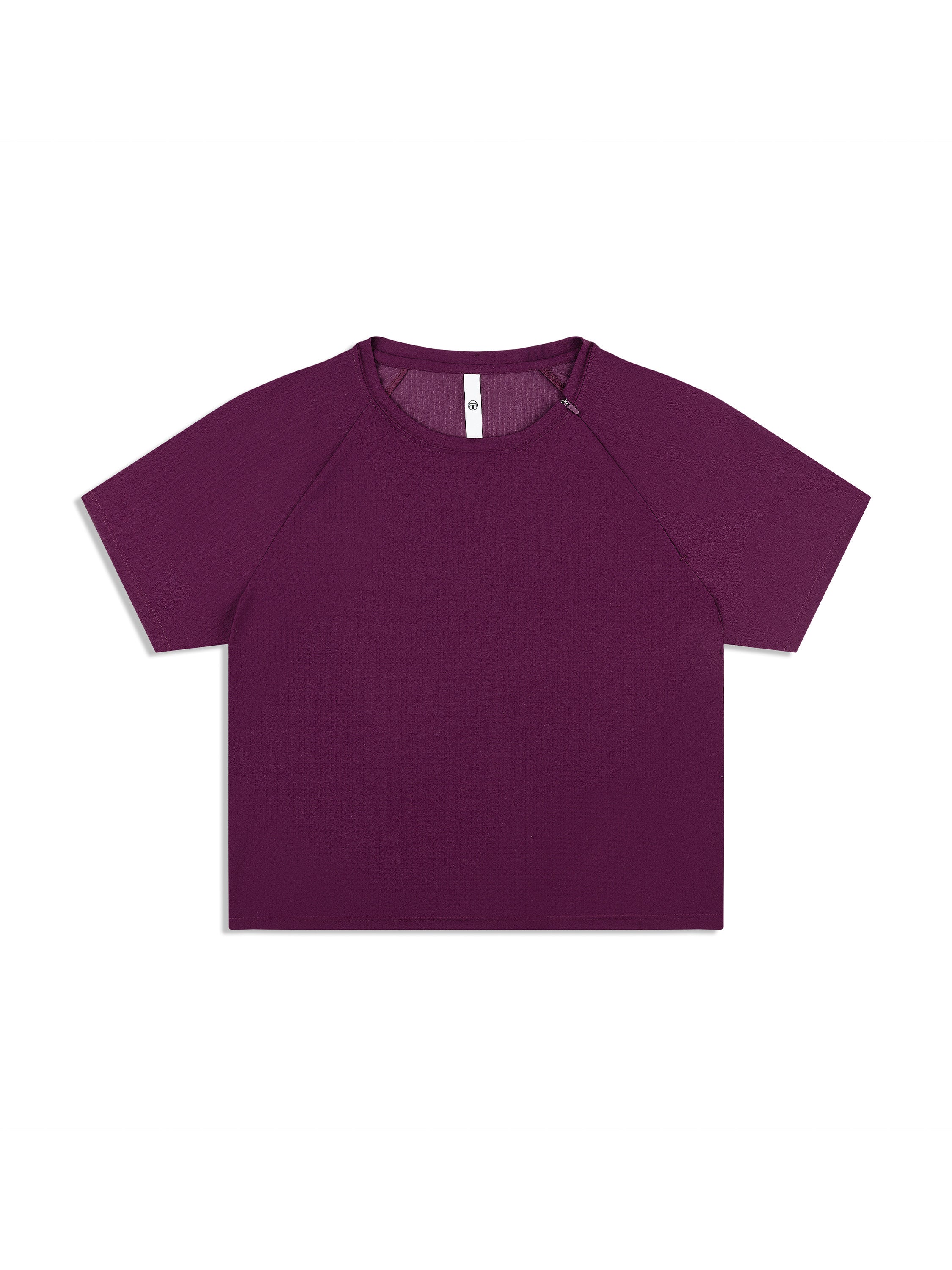 Eva Cropped Top- Potent Purple