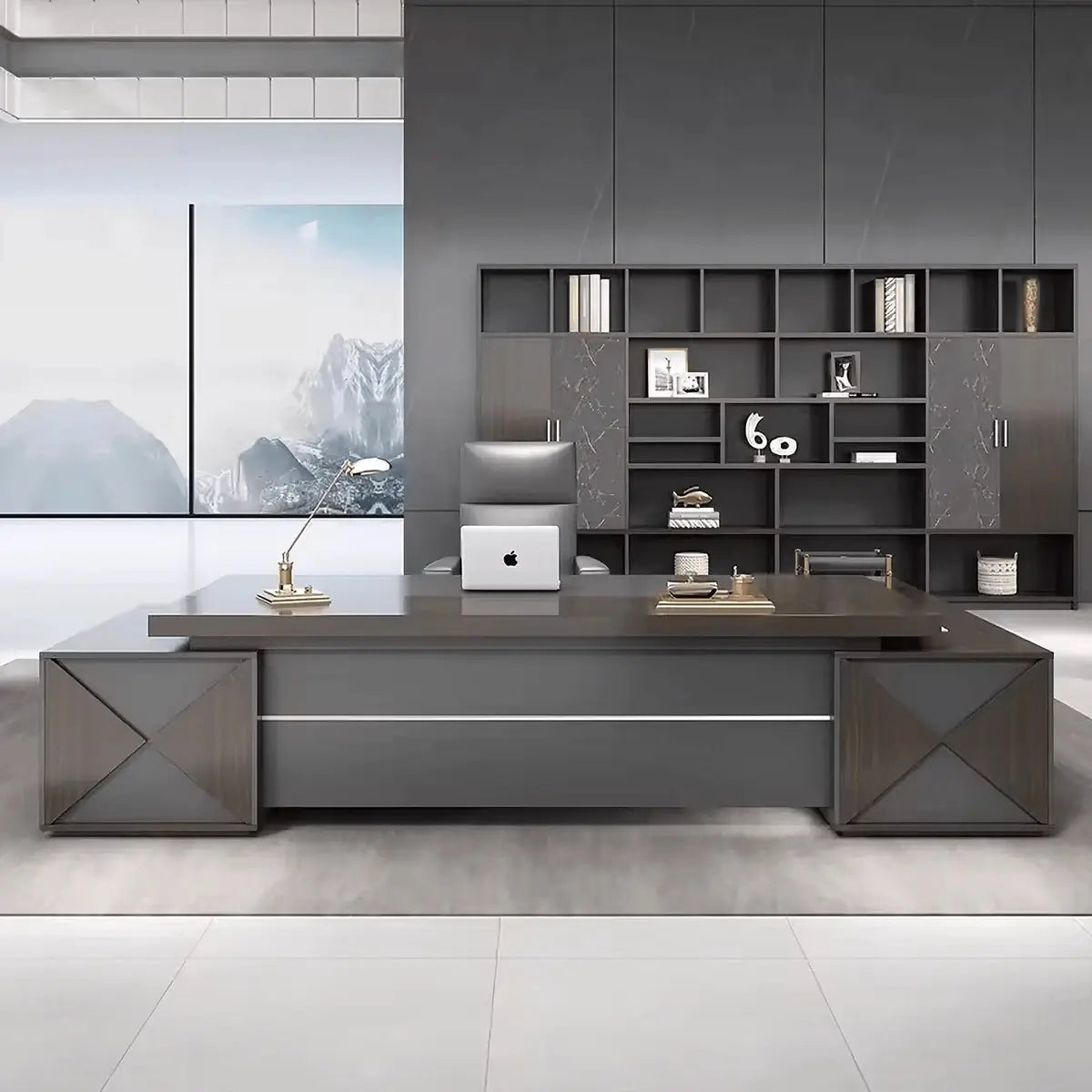 Exeter · Modern Executive L-Shaped Desk