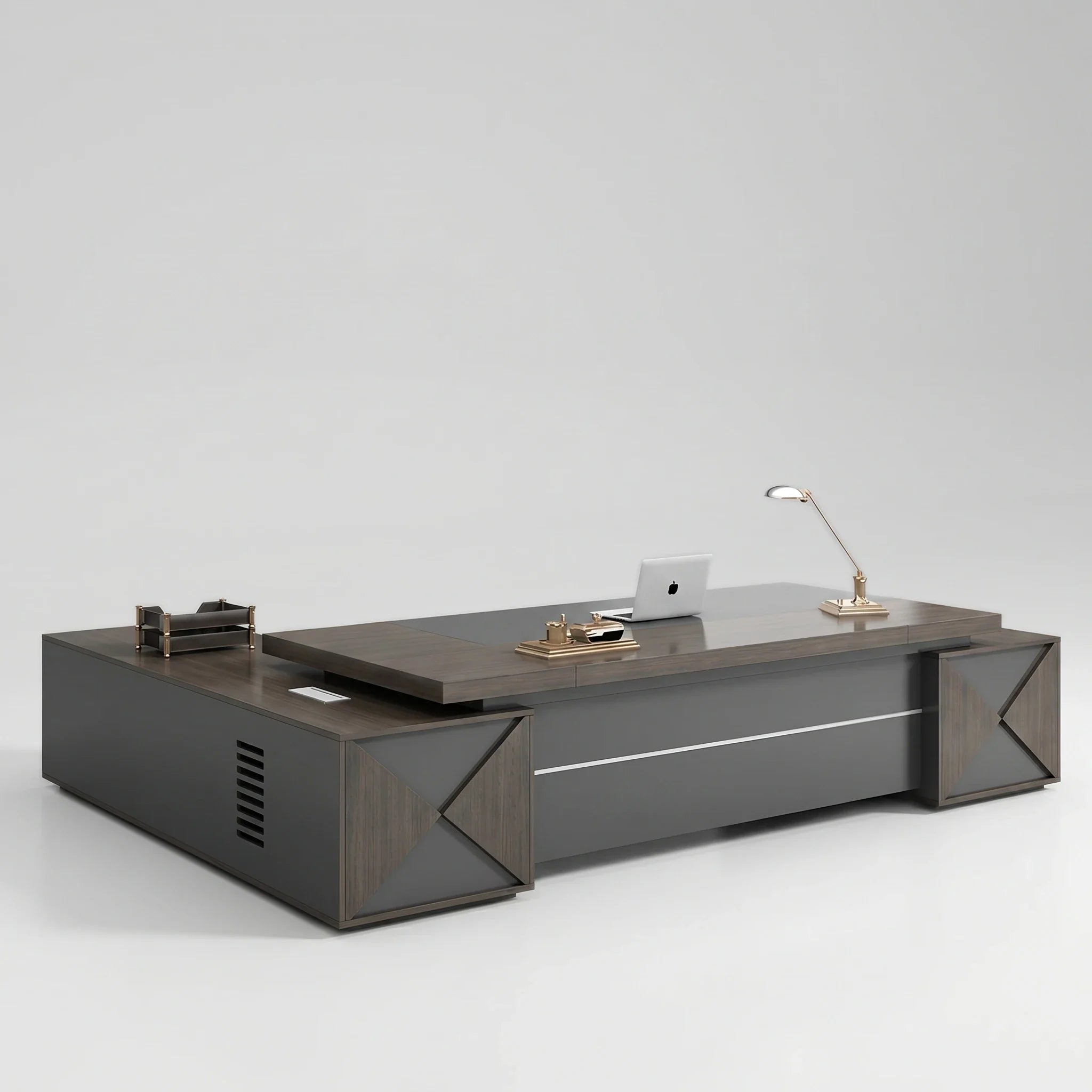 Exeter · Modern Executive L-Shaped Desk