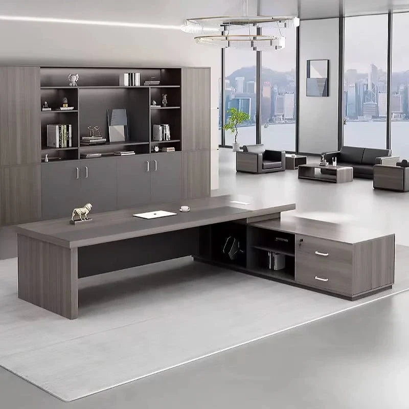 Eyer · Modern L-Shaped Executive Desk