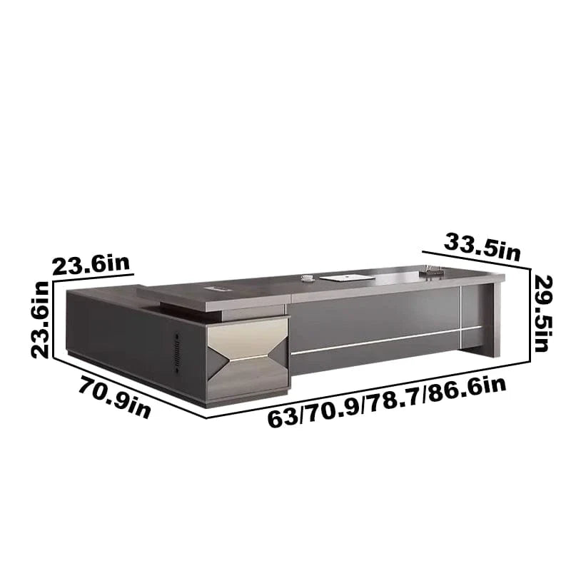 Eyer · Modern L-Shaped Executive Desk