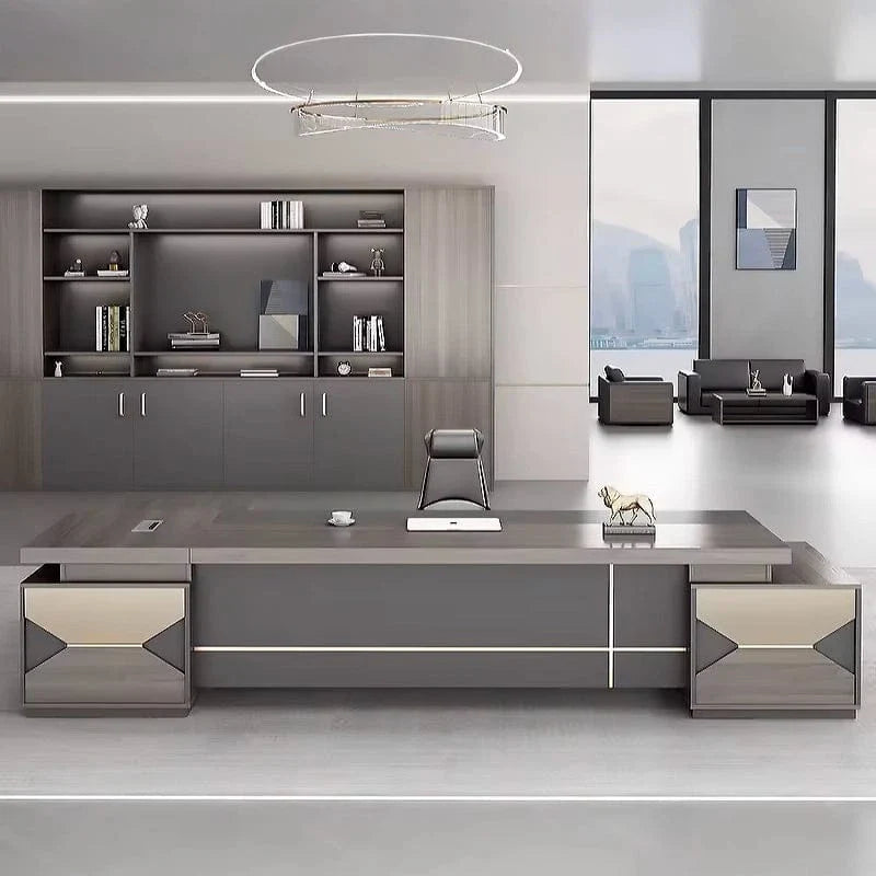 Eyer · Modern L-Shaped Executive Desk