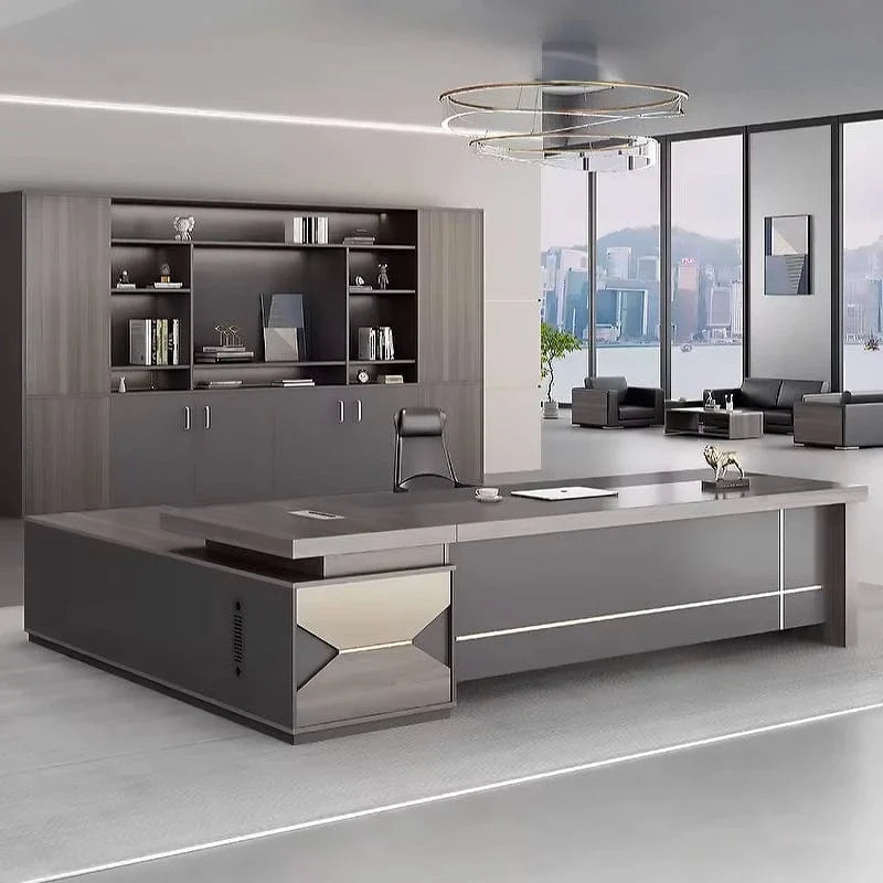 Eyer · Modern L-Shaped Executive Desk