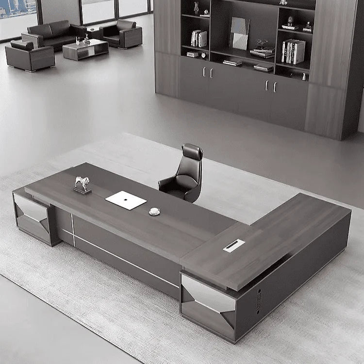 Eyer · Modern L-Shaped Executive Desk