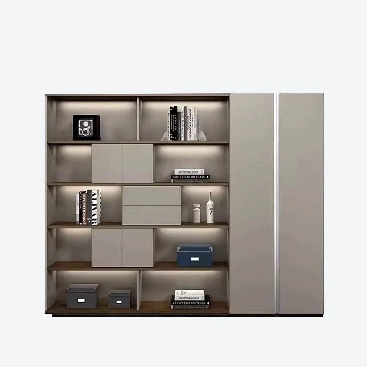 Fenwick · Office Shelves w/ Lighting & Storage
