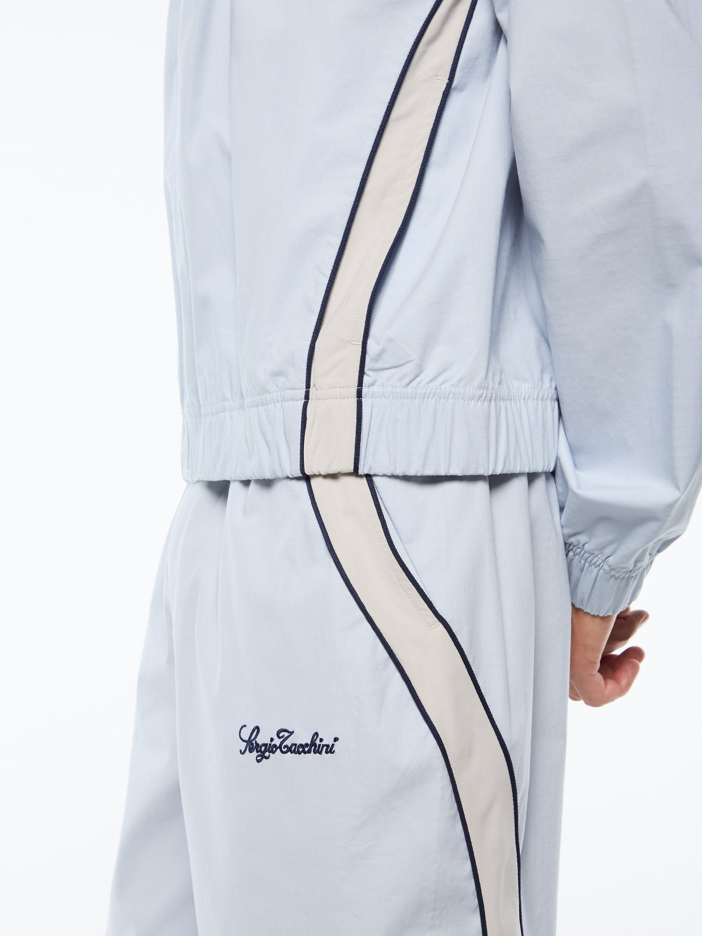 Fiamma Track Jacket- Baby Blue