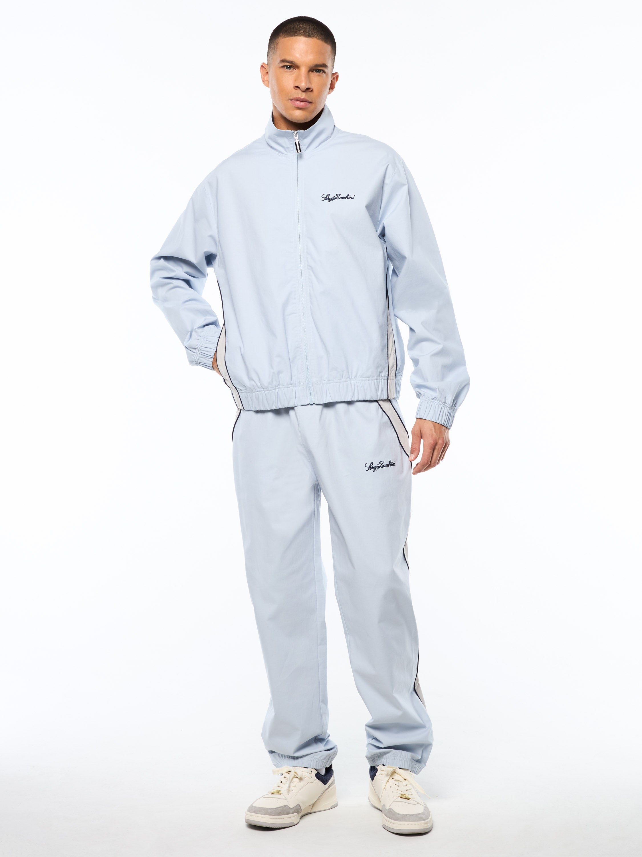 Fiamma Track Jacket- Baby Blue