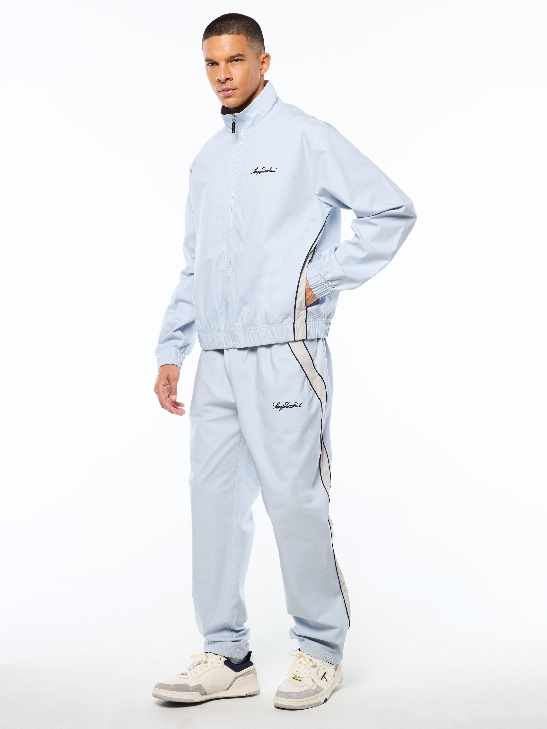 Fiamma Track Jacket- Baby Blue