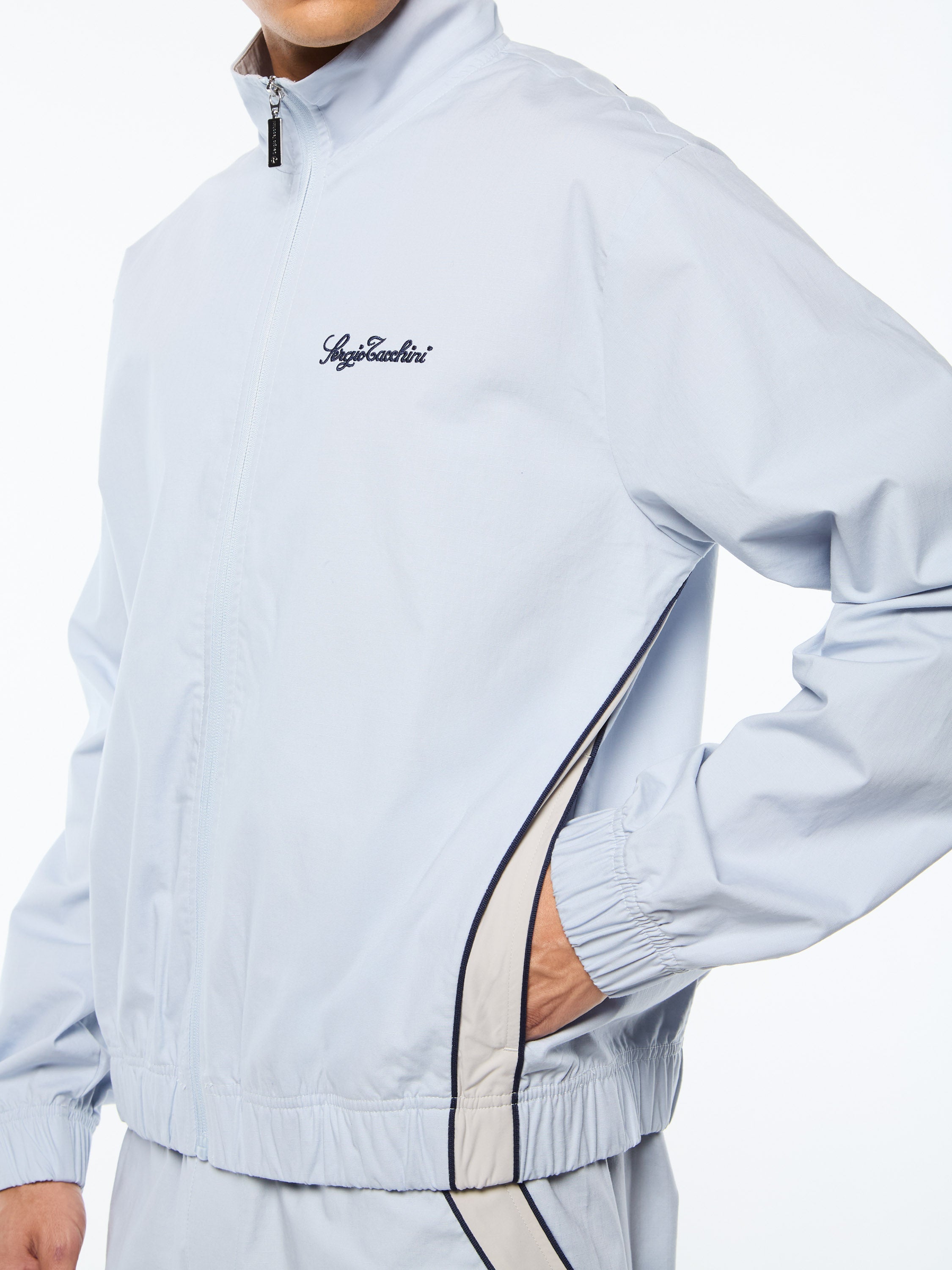 Fiamma Track Jacket- Baby Blue