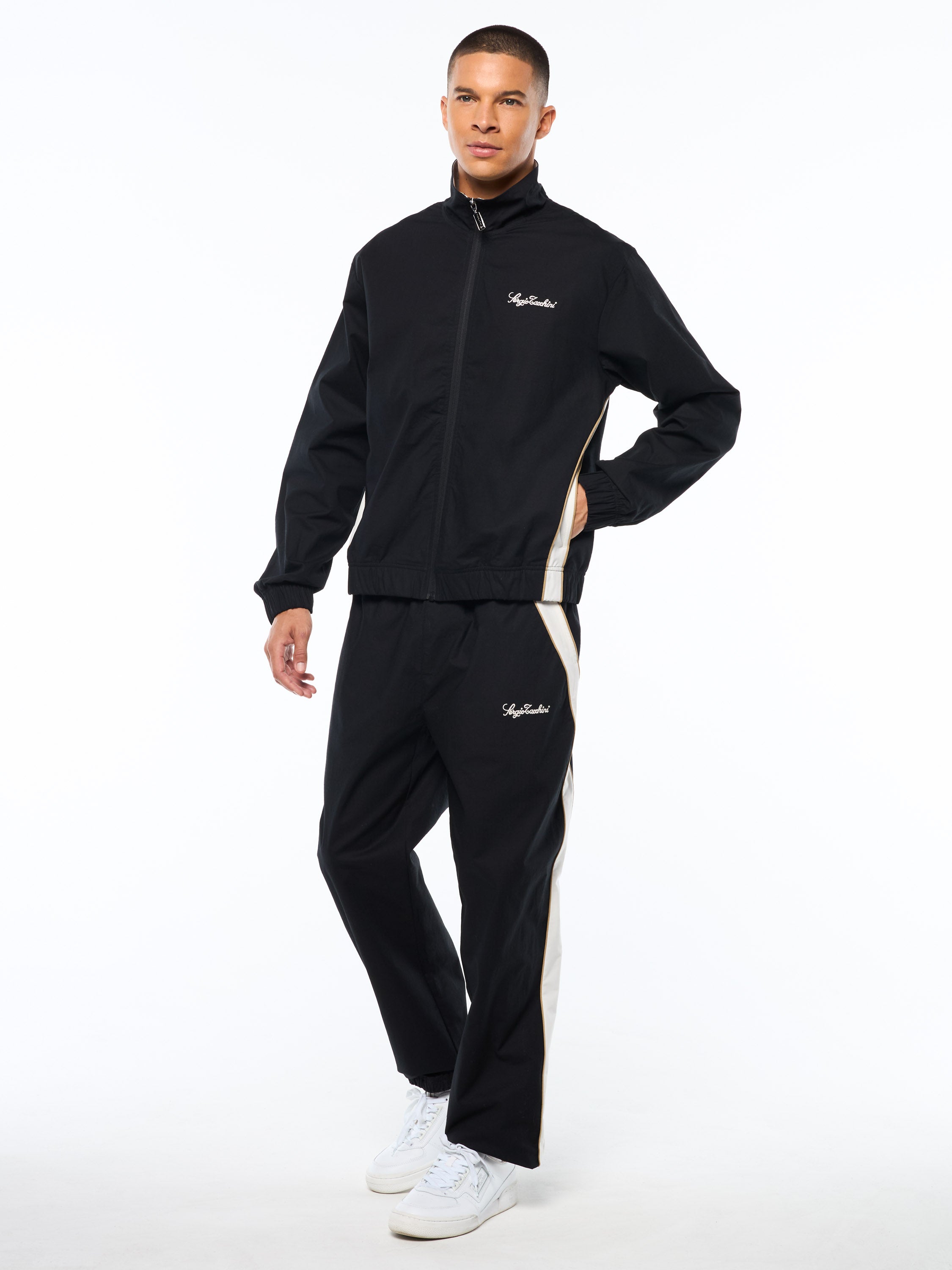 Fiamma Track  Jacket-Black Beauty
