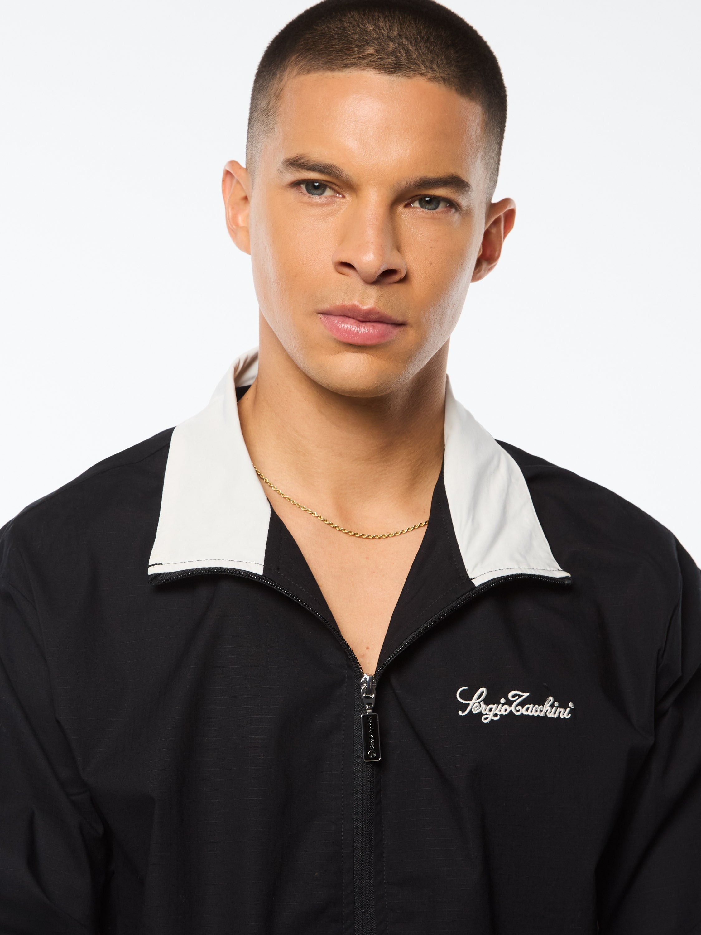 Fiamma Track  Jacket-Black Beauty