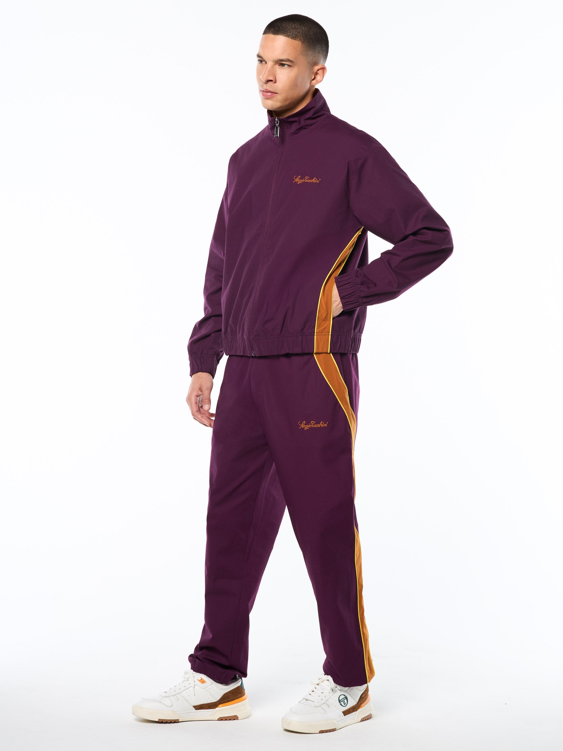 Fiamma Track Jacket- Potent Purple