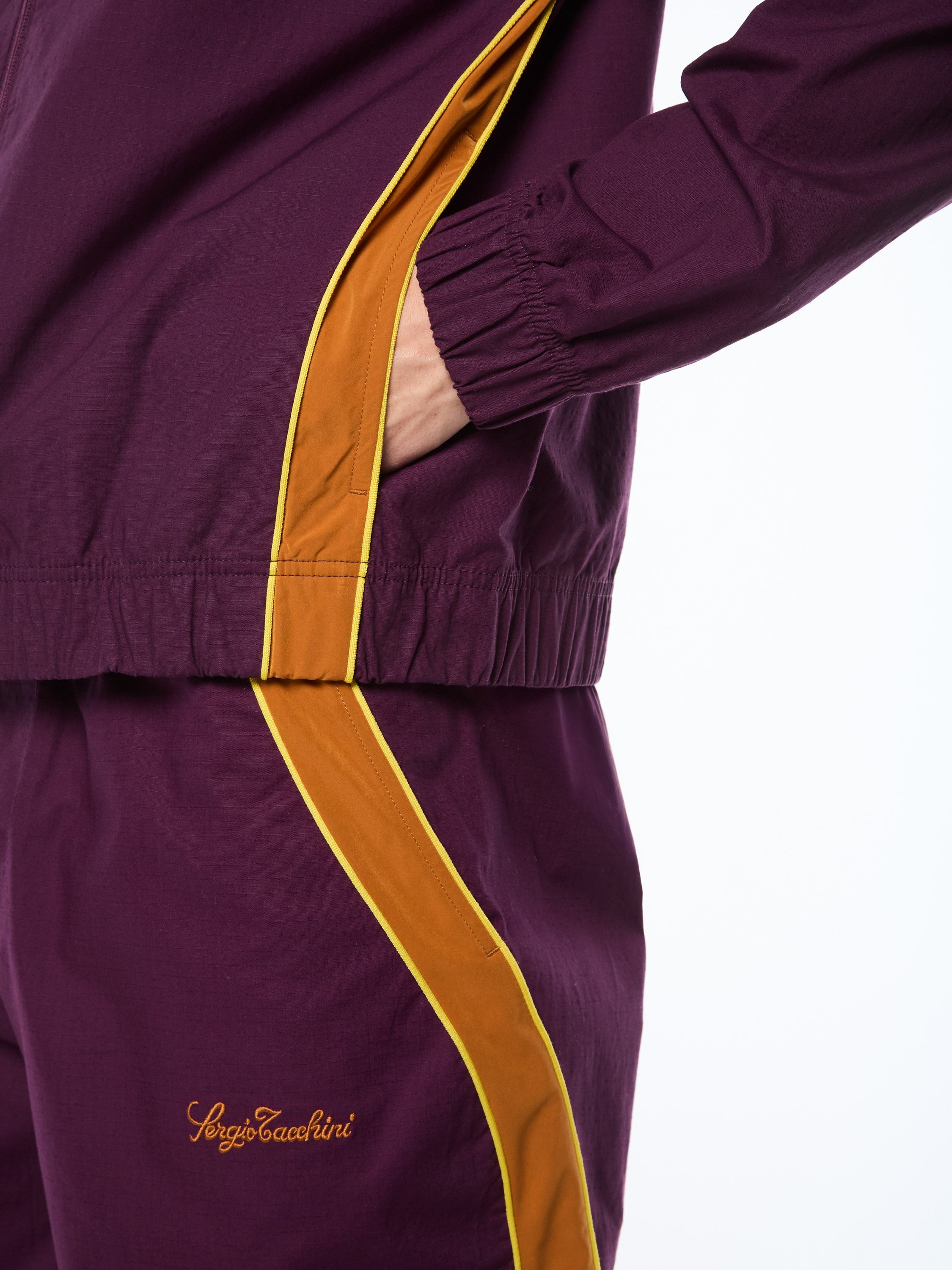 Fiamma Track Jacket- Potent Purple