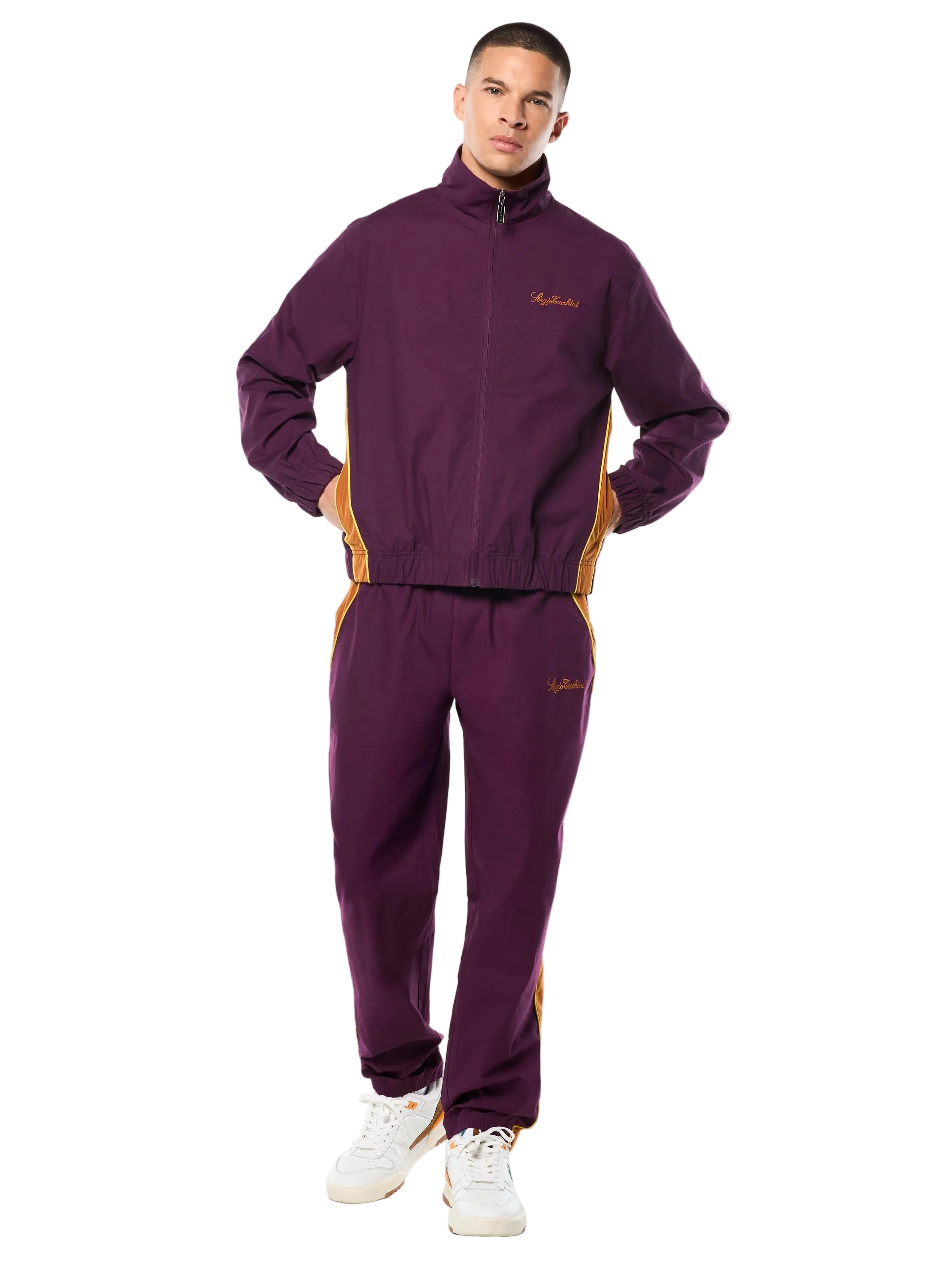 Fiamma Track Jacket- Potent Purple