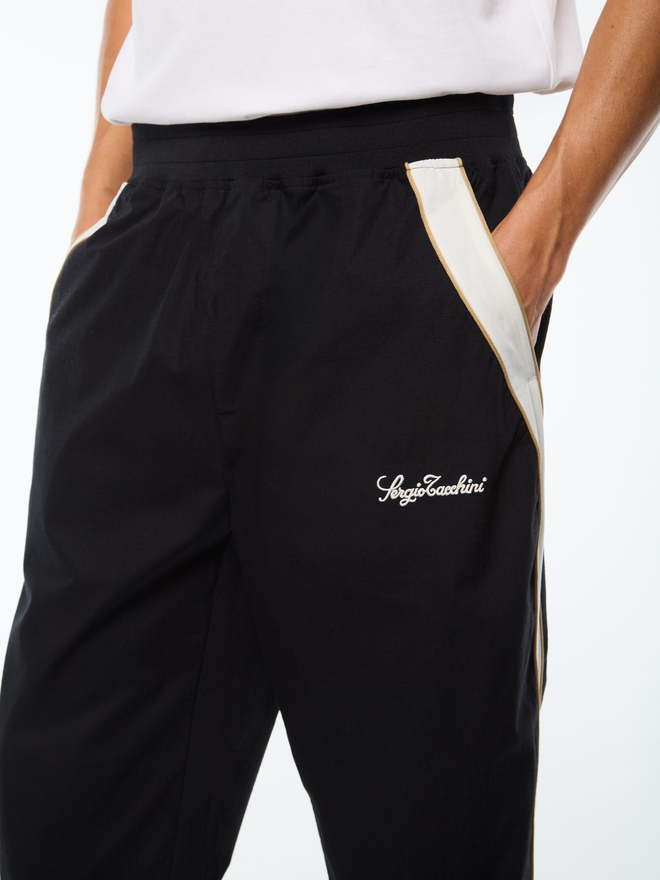Fiamma Track  Pant-Black Beauty