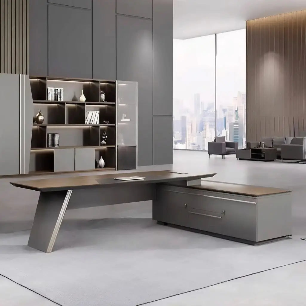 Finley · Modern L-Shaped Executive Desk