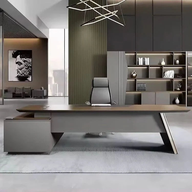 Finley · Modern L-Shaped Executive Desk