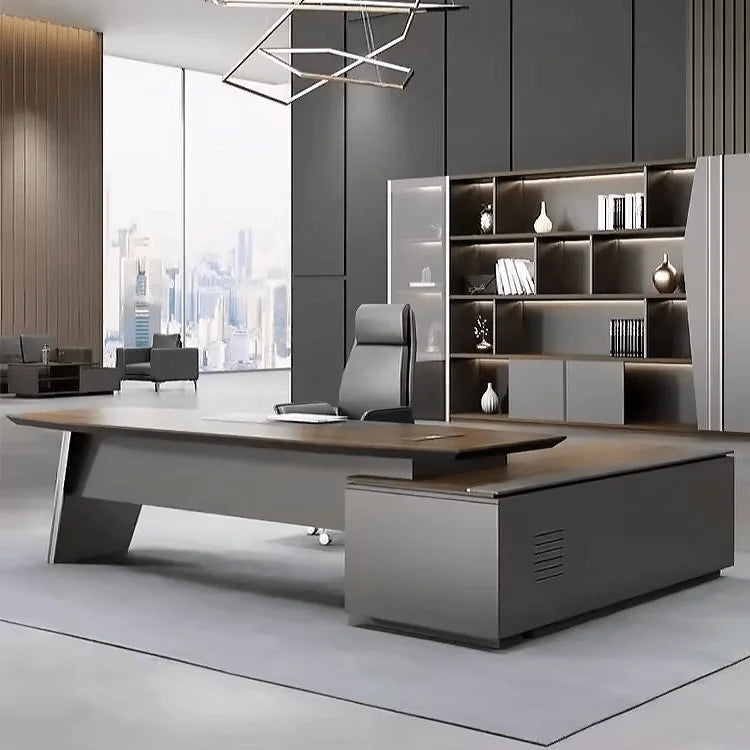 Finley · Modern L-Shaped Executive Desk